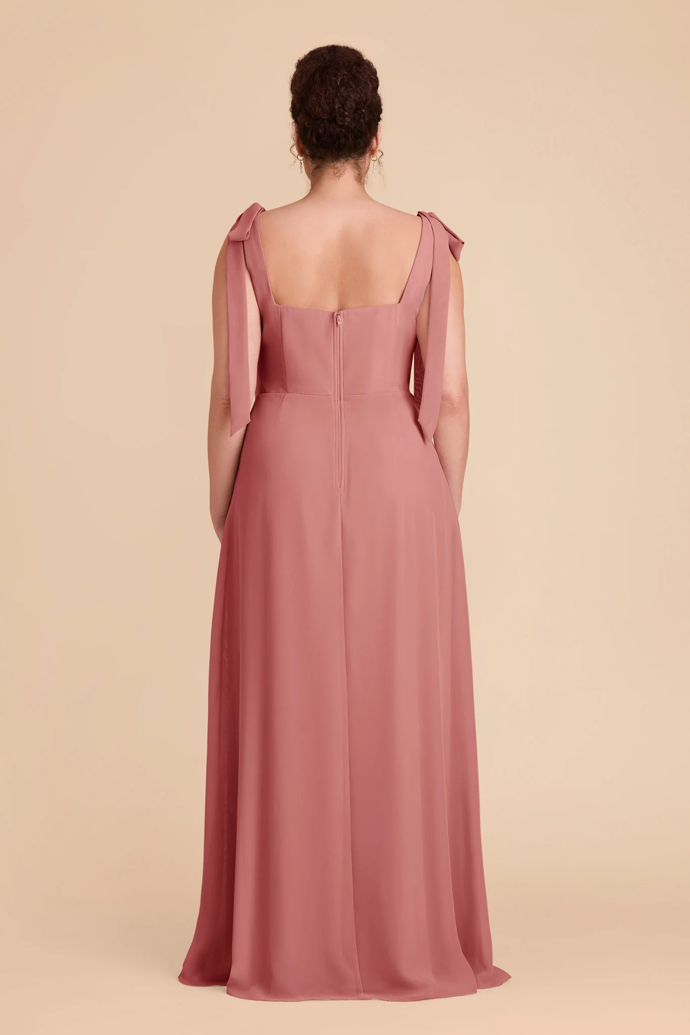 Alex Chiffon Dress - Mulberry - Image 10