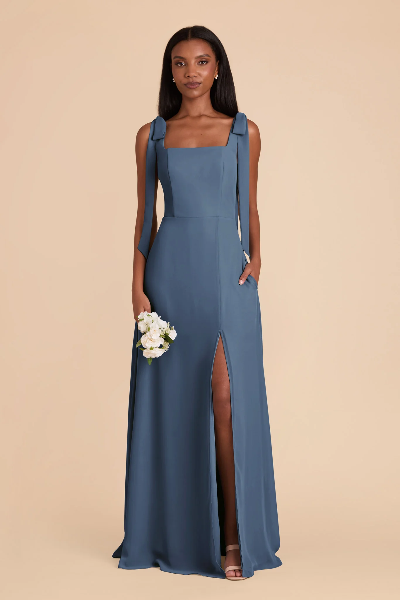 Alex Chiffon Dress - Twilight - Image 3