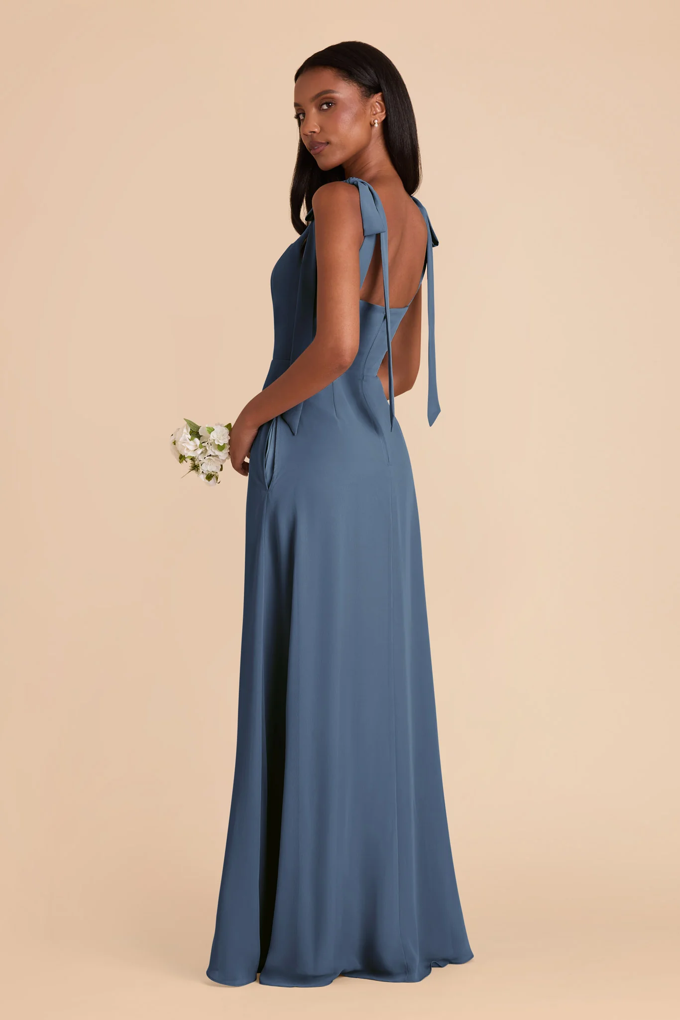 Alex Chiffon Dress - Twilight - Image 6