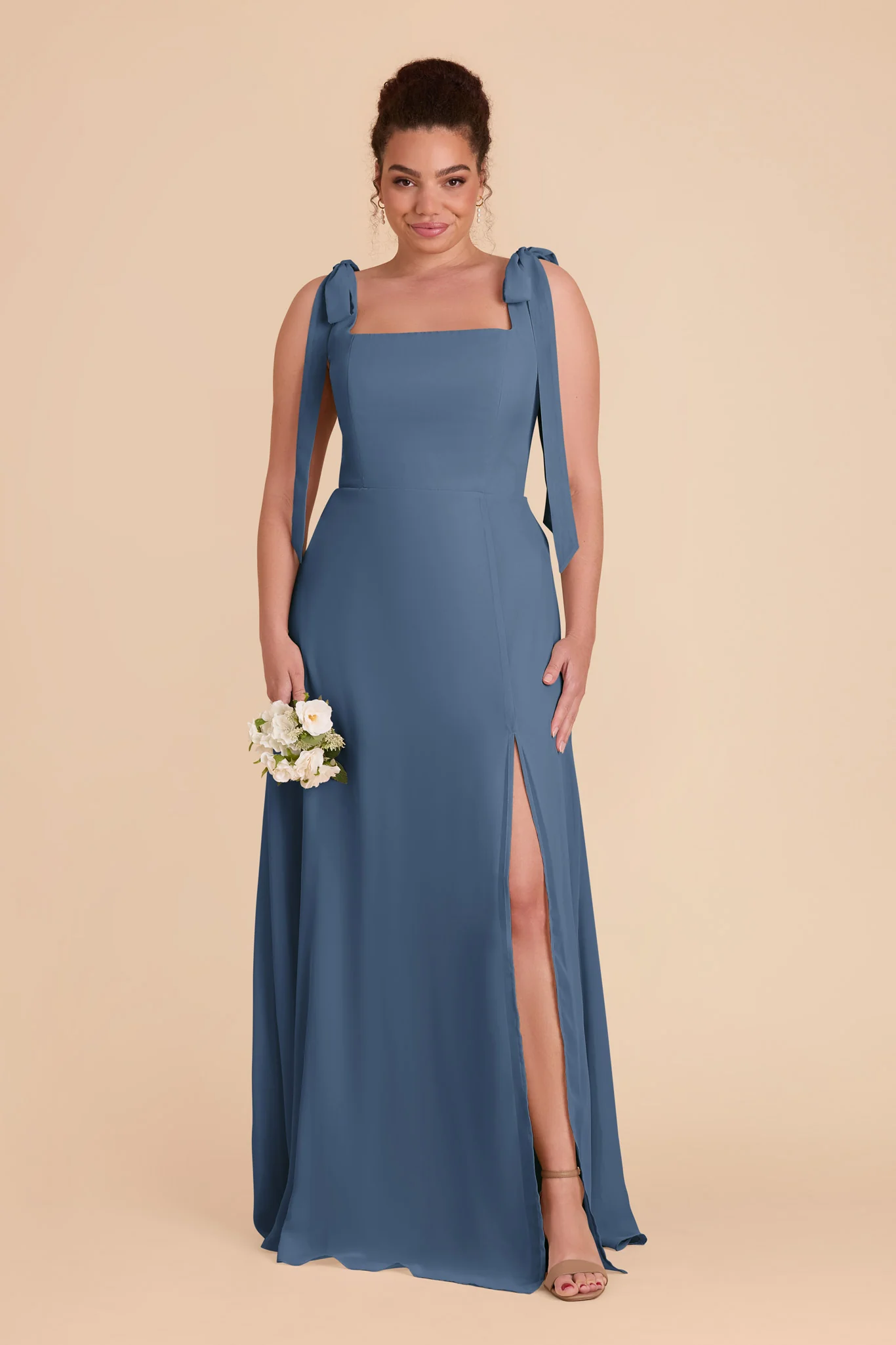 Alex Chiffon Dress - Twilight - Image 9