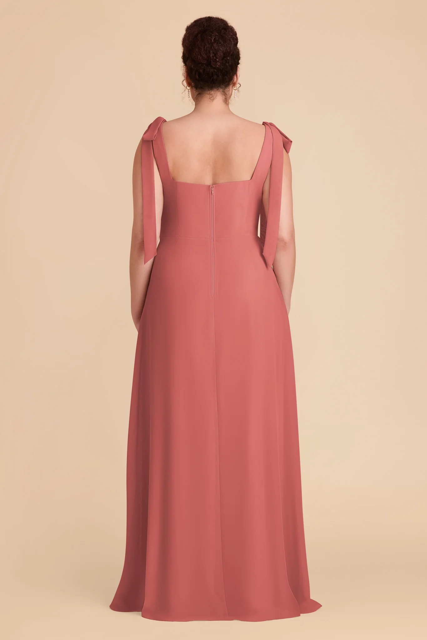 Alex Chiffon Dress - Wild Rose - Image 10