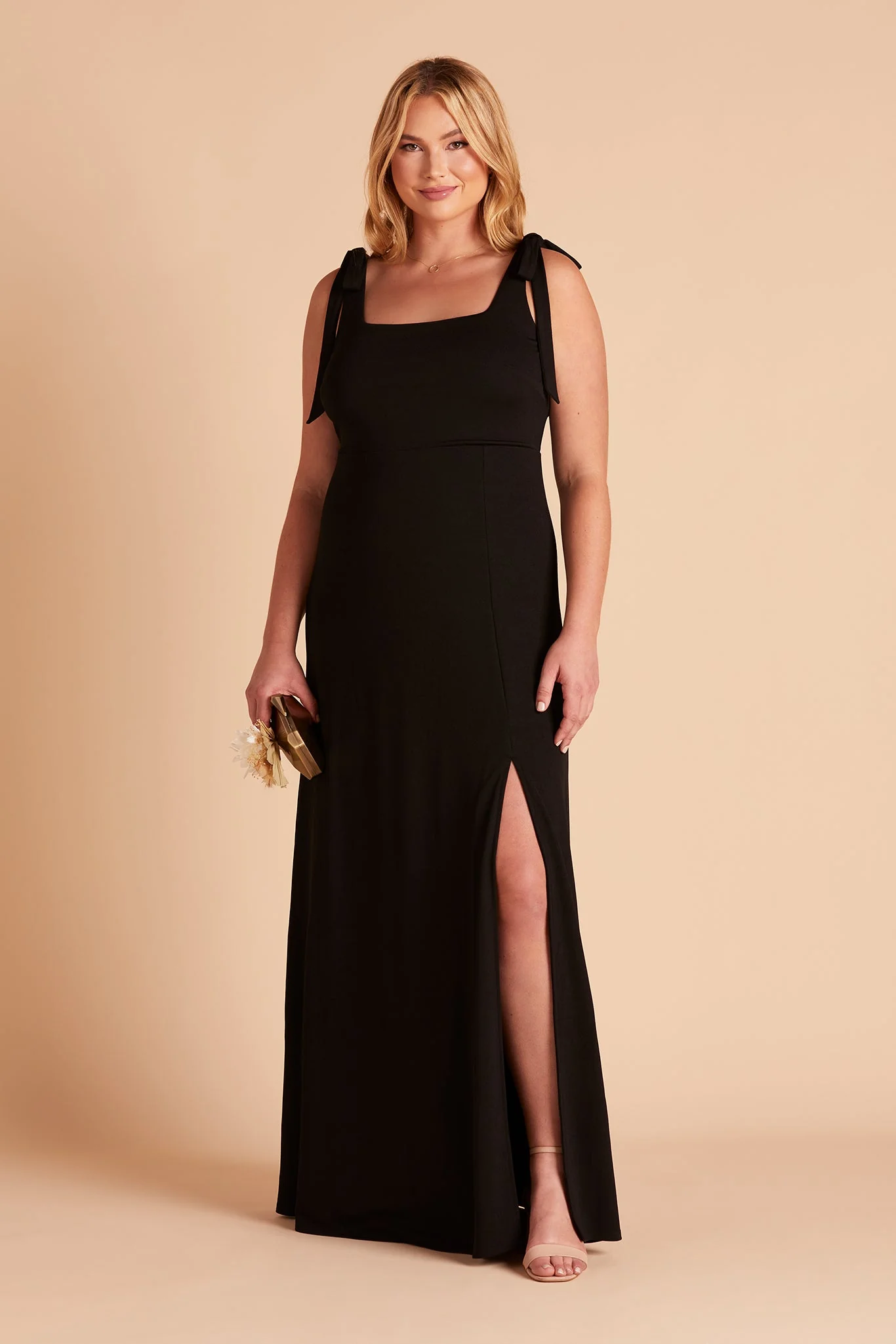 Alex Crepe Dress - Black - Image 11