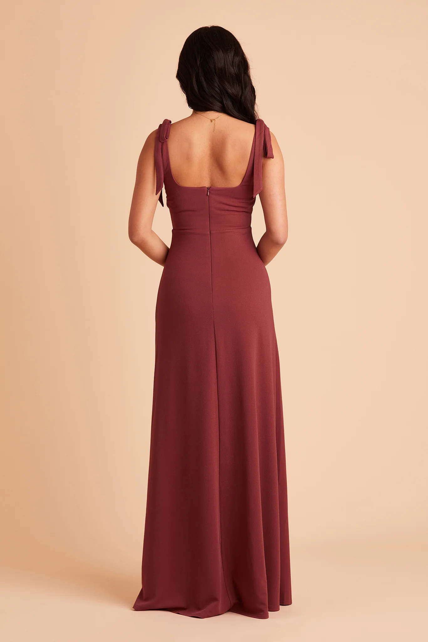 Alex Crepe Dress - Rosewood - Image 9