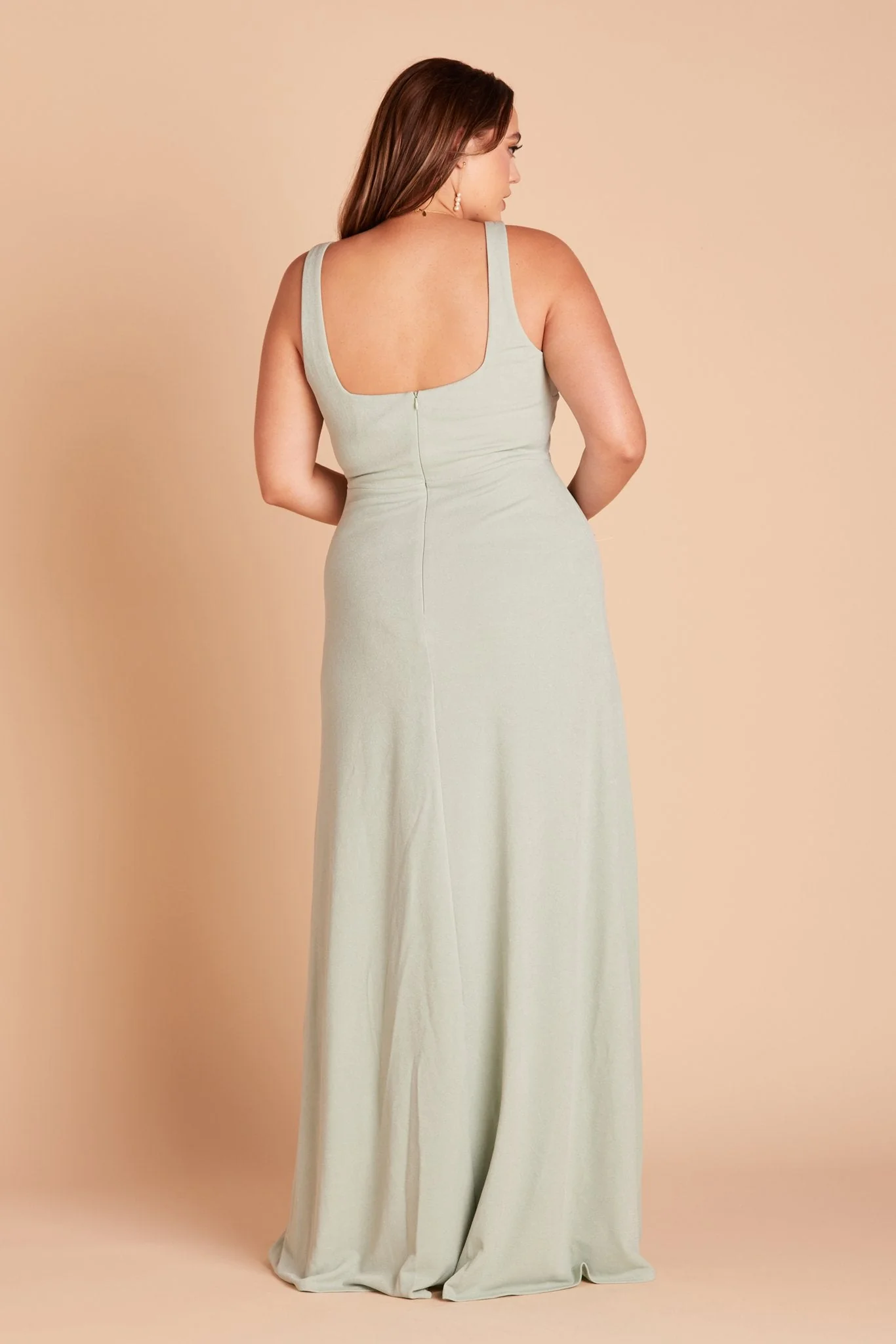 Alex Crepe Dress - Sage - Image 20