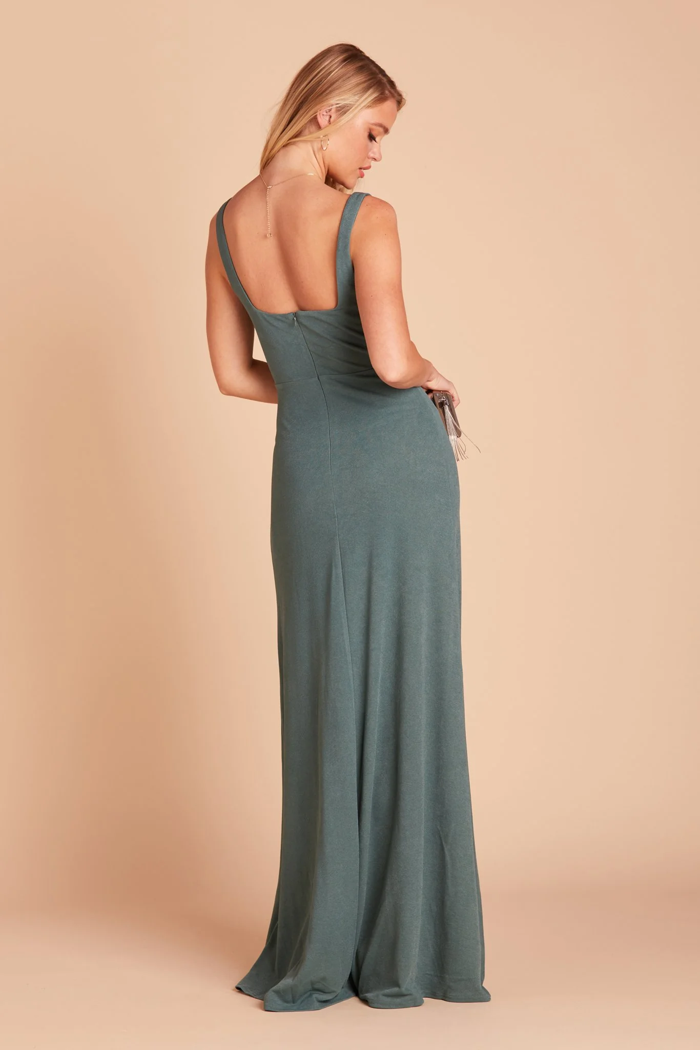 Alex Crepe Dress - Sea Glass - Image 11