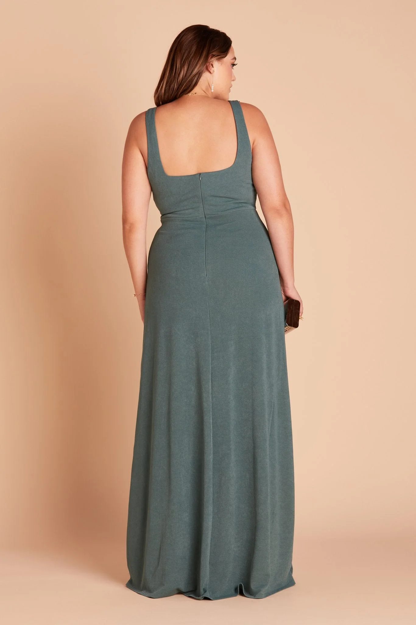 Alex Crepe Dress - Sea Glass - Image 17