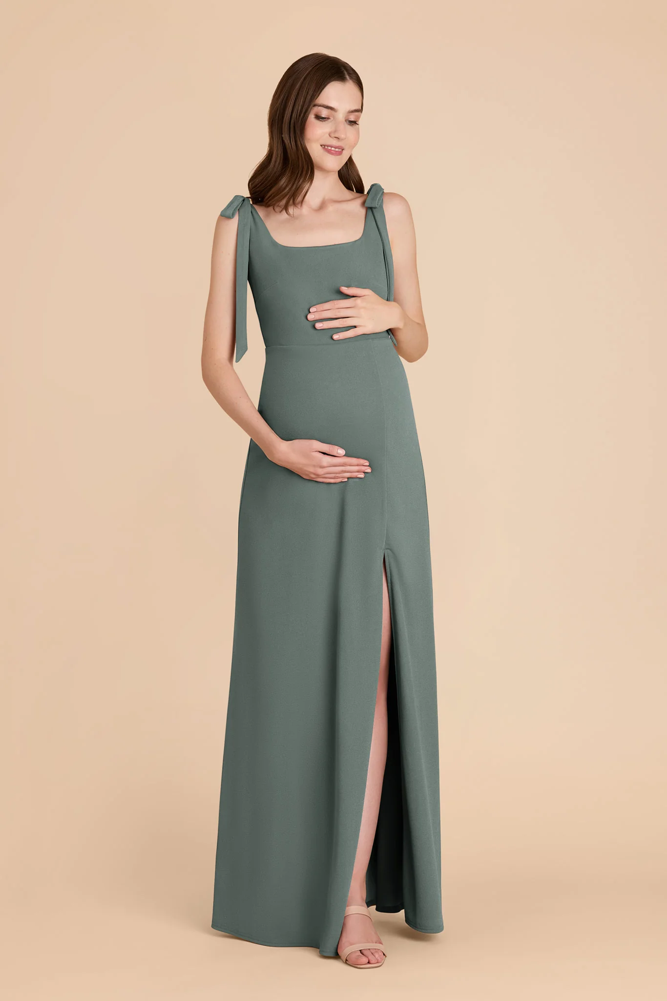 Alex Crepe Dress - Sea Glass - Image 6