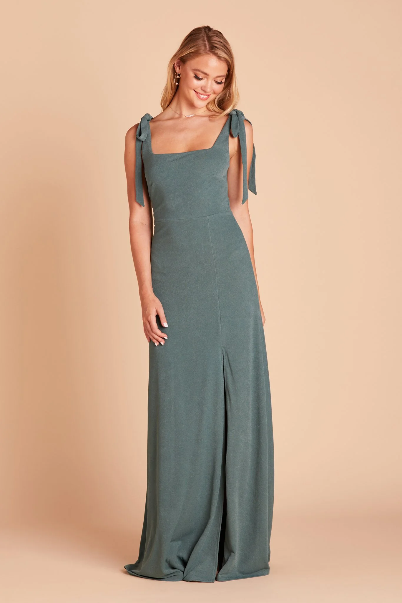 Alex Crepe Dress - Sea Glass - Image 7