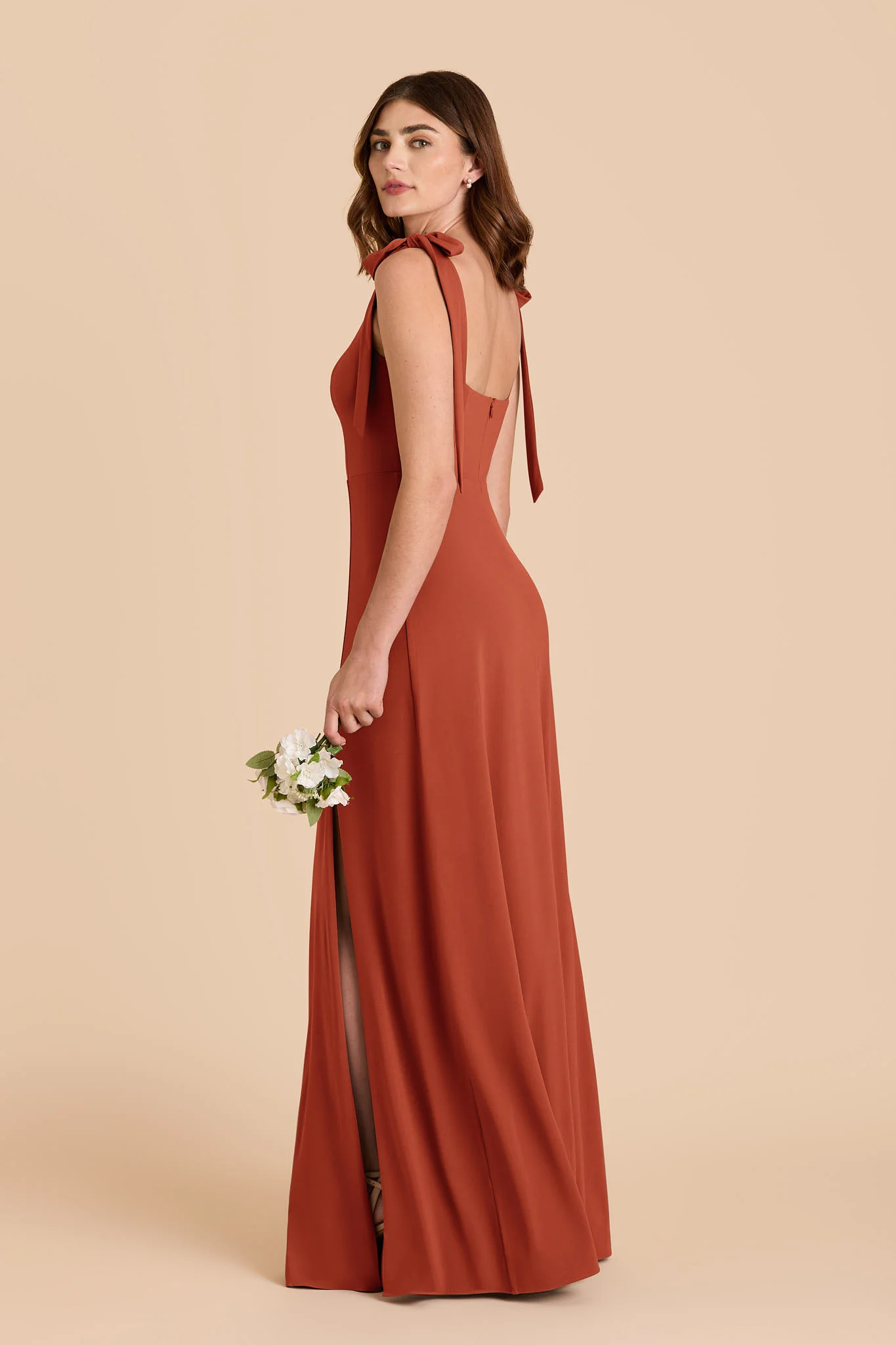 Alex Luxe Stretch Knit Dress - Auburn - Image 4