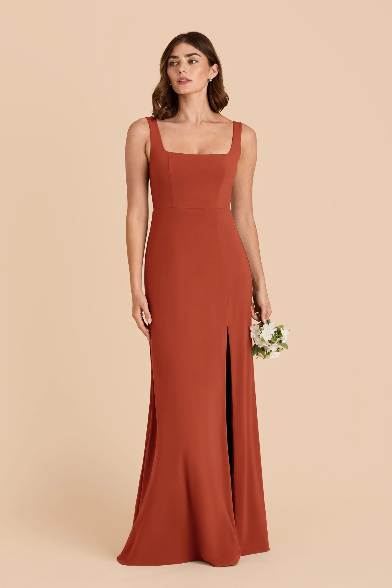 Alex Luxe Stretch Knit Dress - Auburn - Image 5