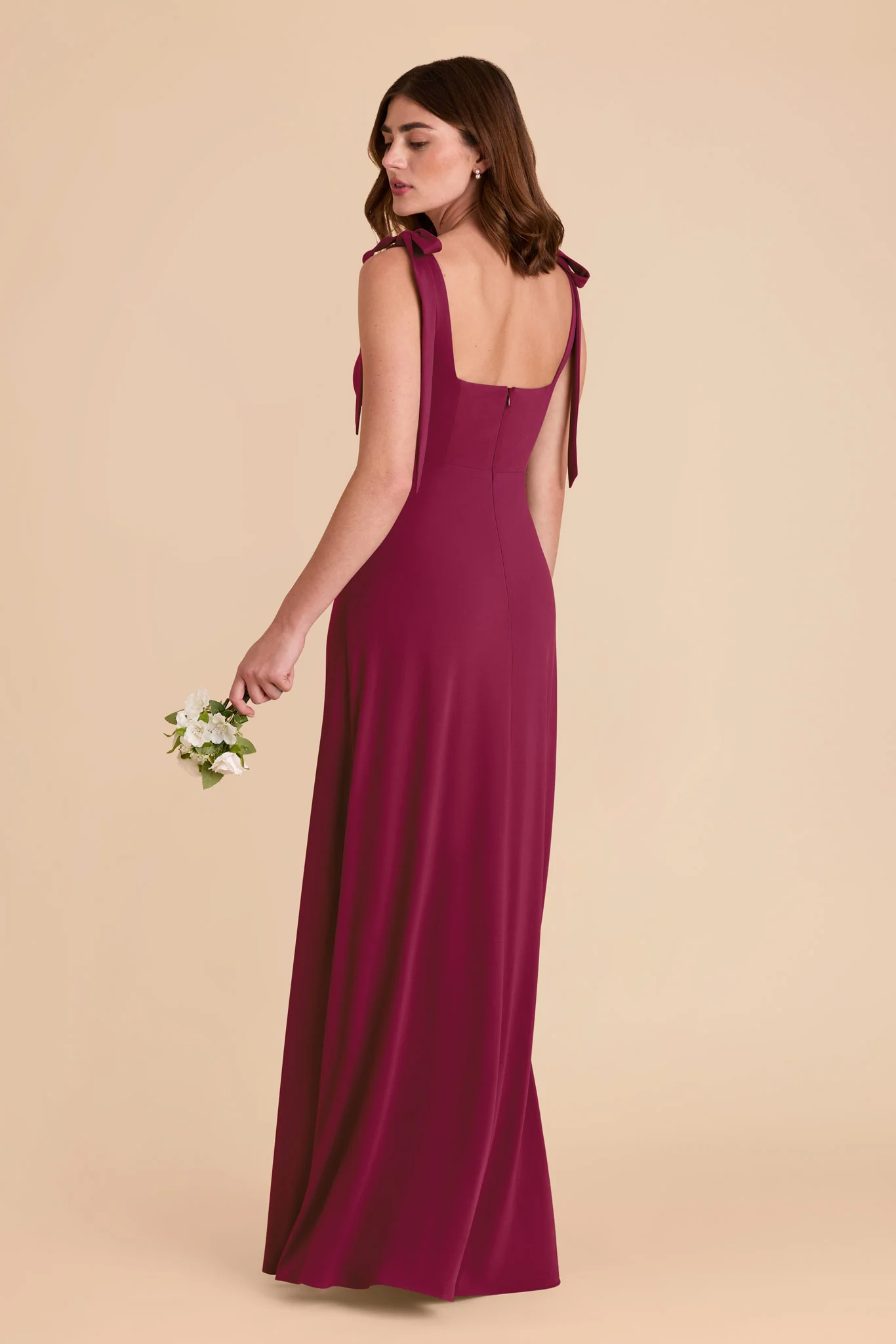 Alex Luxe Stretch Knit Dress - Berry - Image 10