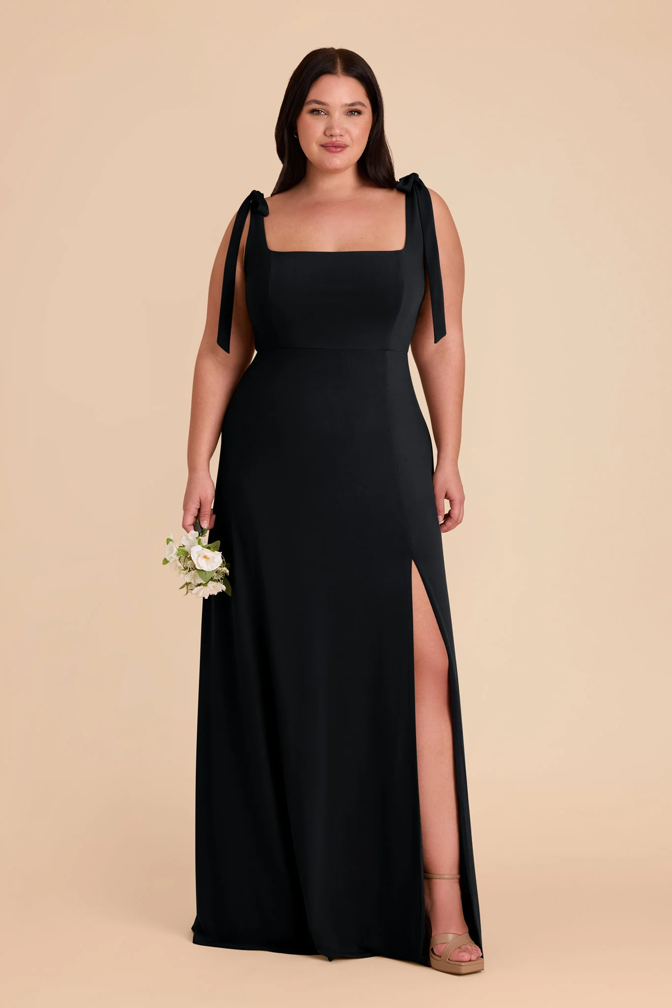 Alex Luxe Stretch Knit Dress - Black - Image 13