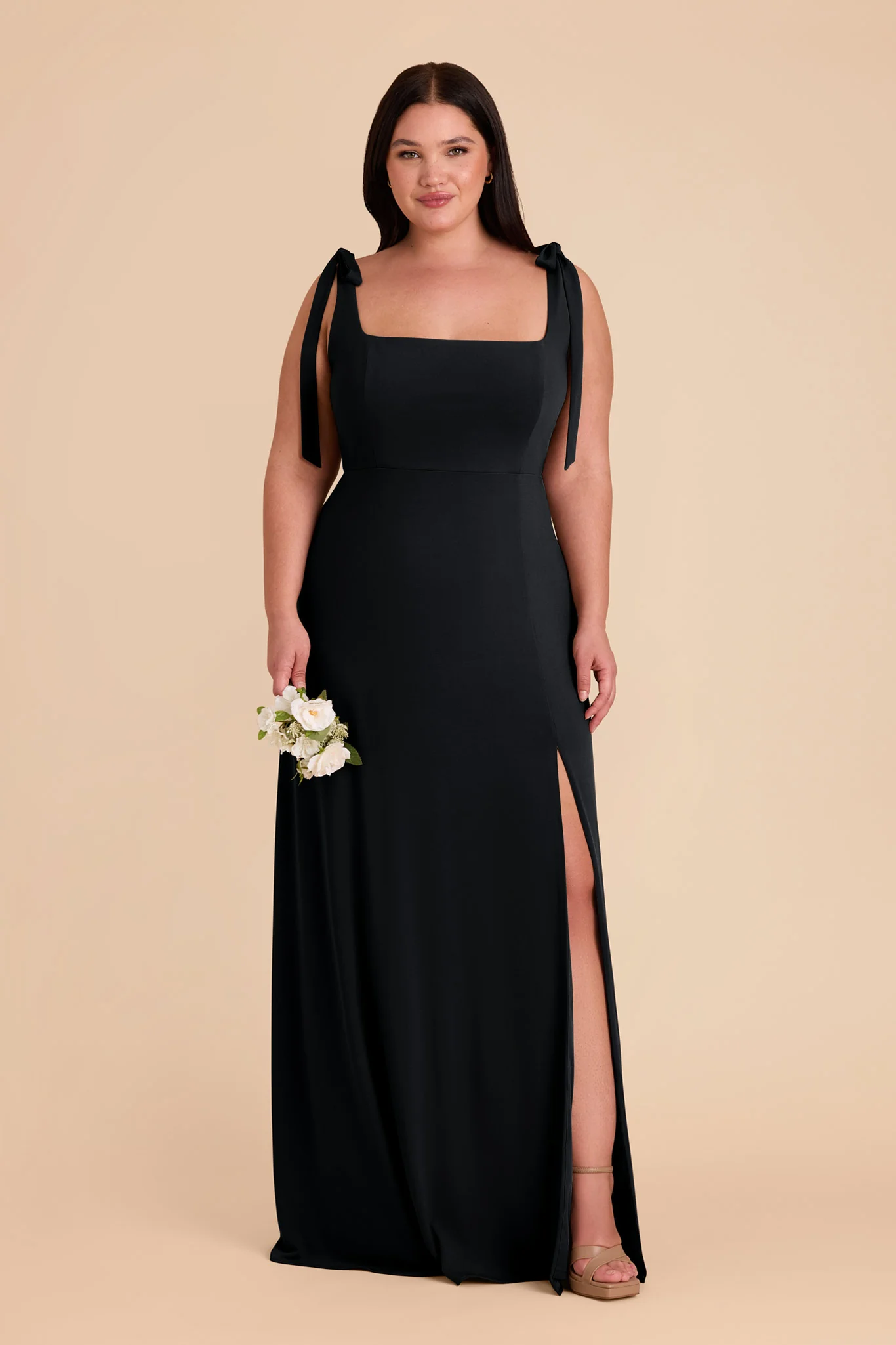 Alex Luxe Stretch Knit Dress - Black - Image 14
