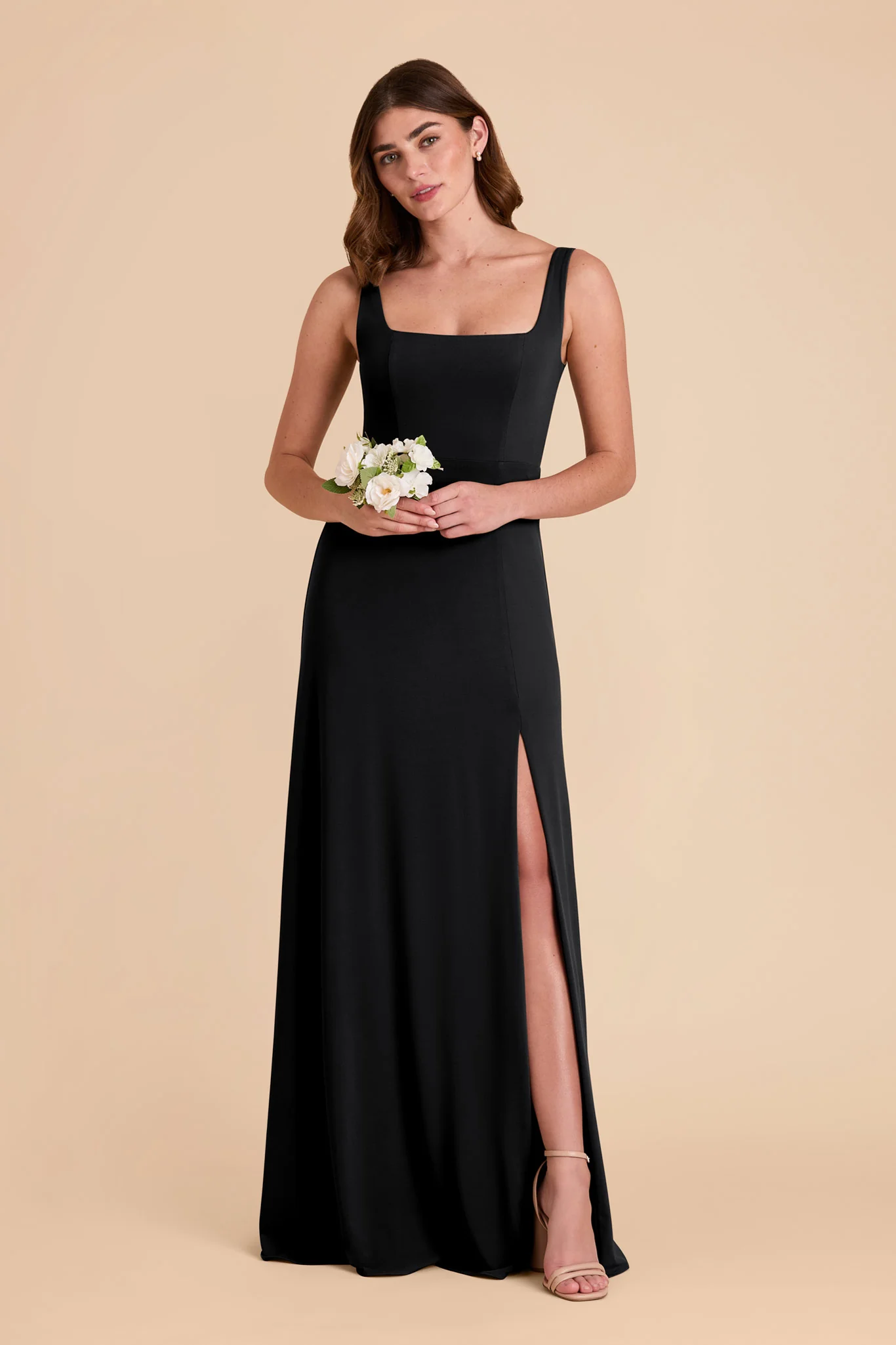 Alex Luxe Stretch Knit Dress - Black - Image 3