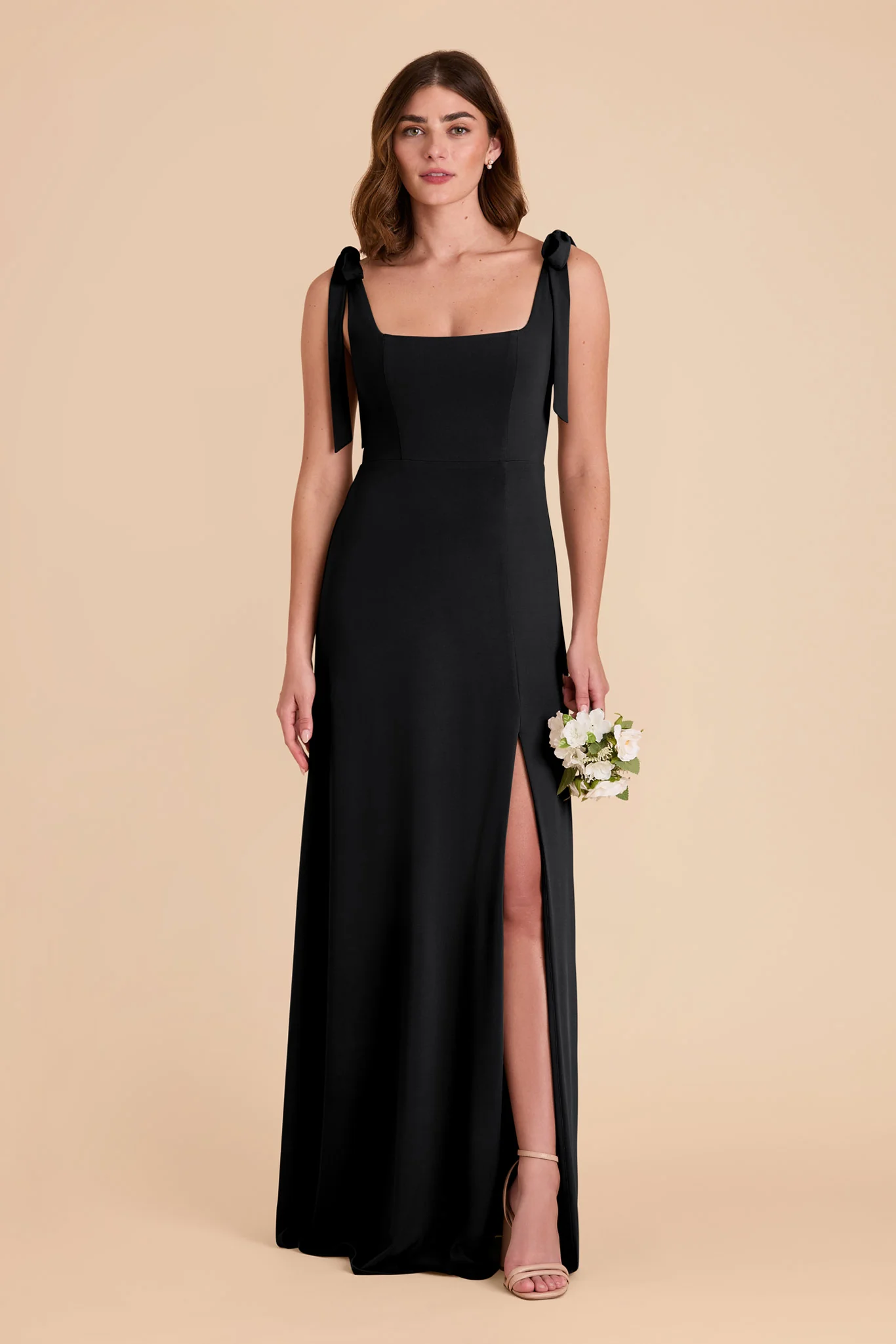 Alex Luxe Stretch Knit Dress - Black - Image 4