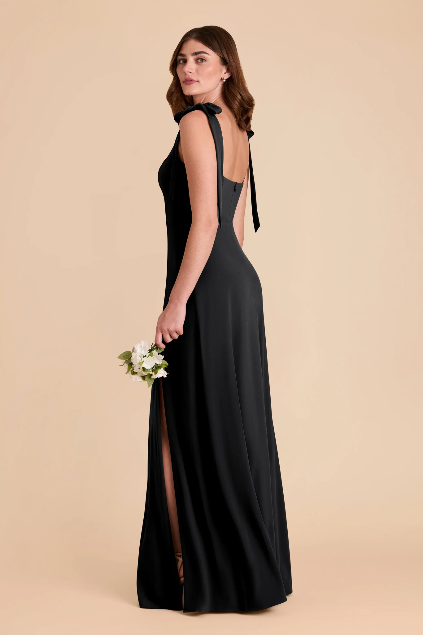 Alex Luxe Stretch Knit Dress - Black - Image 8