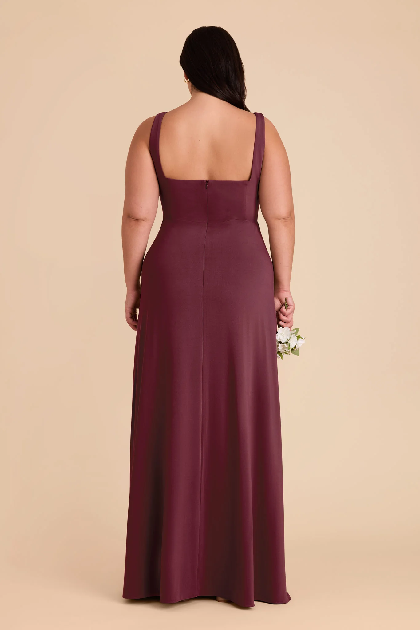 Alex Luxe Stretch Knit Dress - Cabernet - Image 16