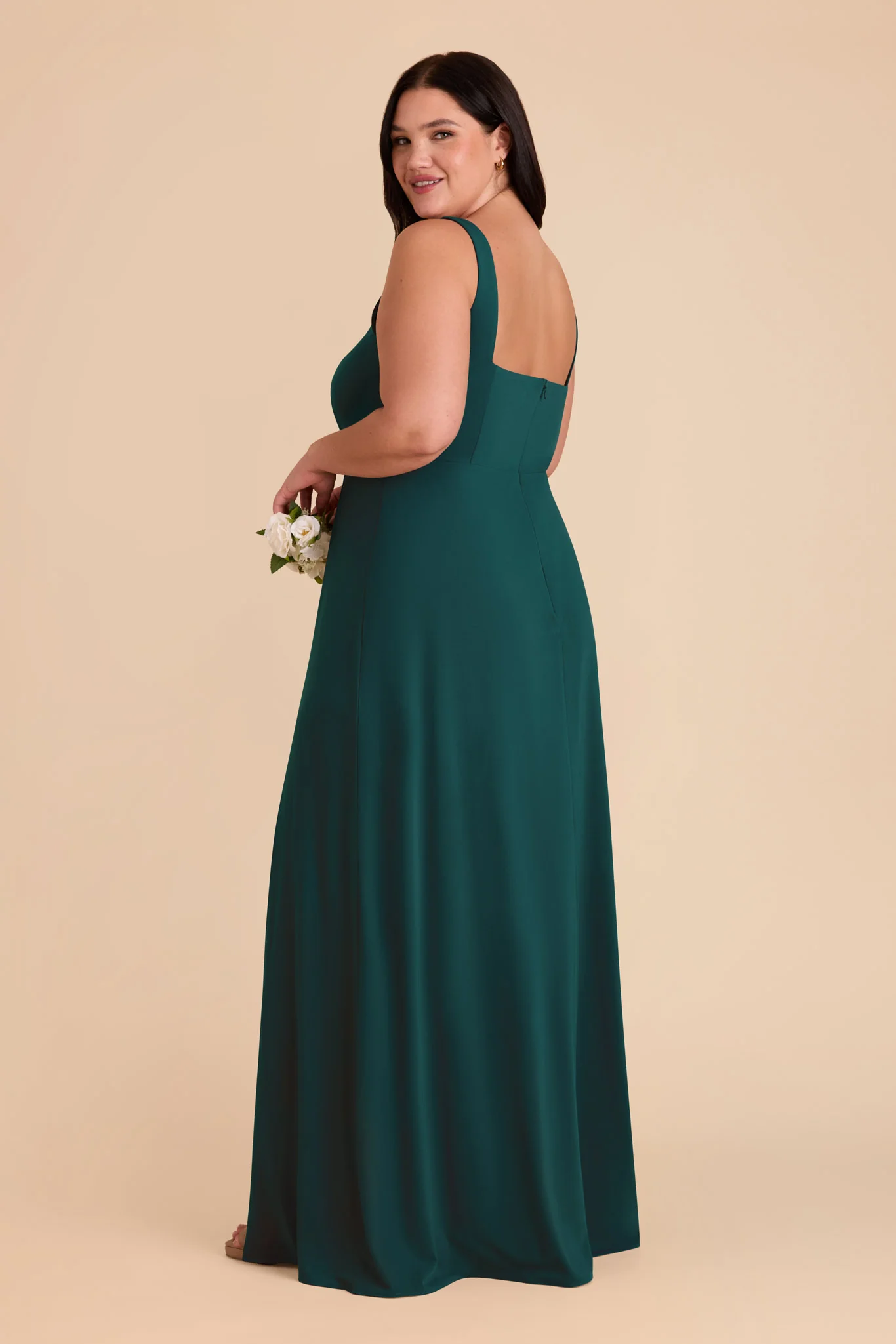 Alex Luxe Stretch Knit Dress - Emerald - Image 16