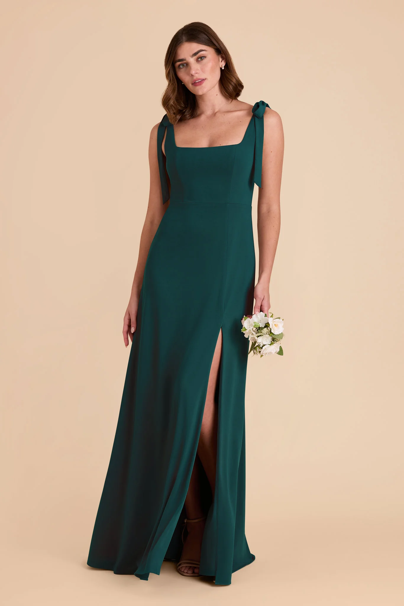 Alex Luxe Stretch Knit Dress - Emerald - Image 4