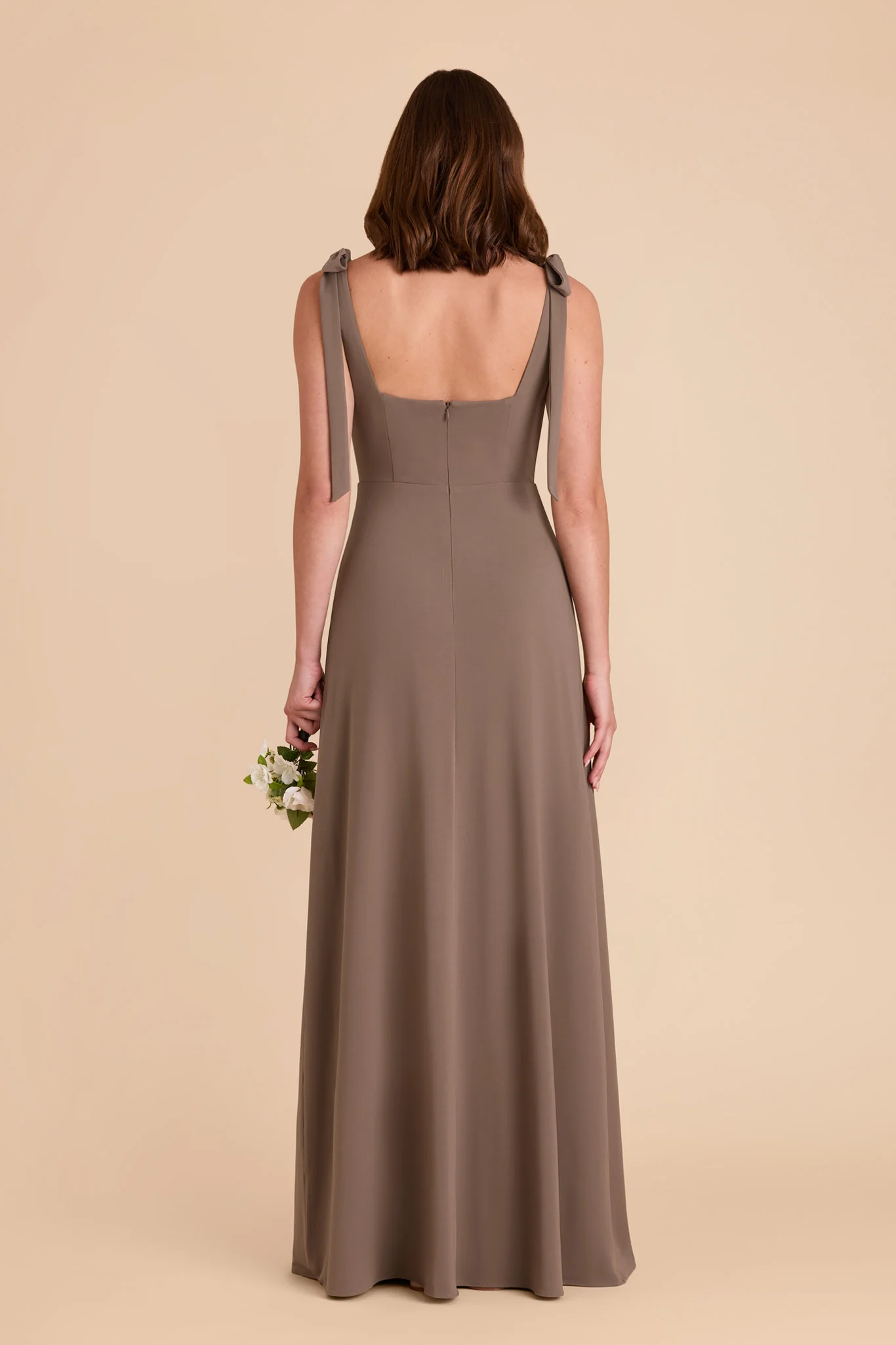 Alex Luxe Stretch Knit Dress - Mocha - Image 10