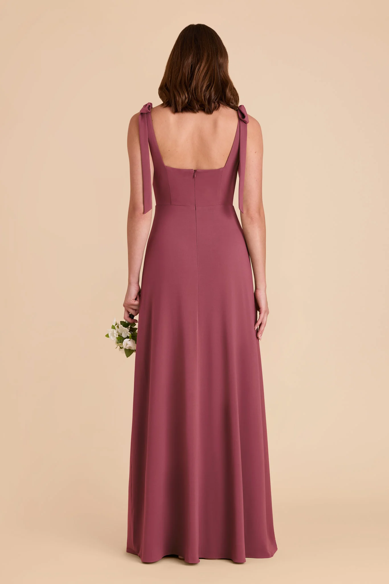 Alex Luxe Stretch Knit Dress - Rosewood - Image 11