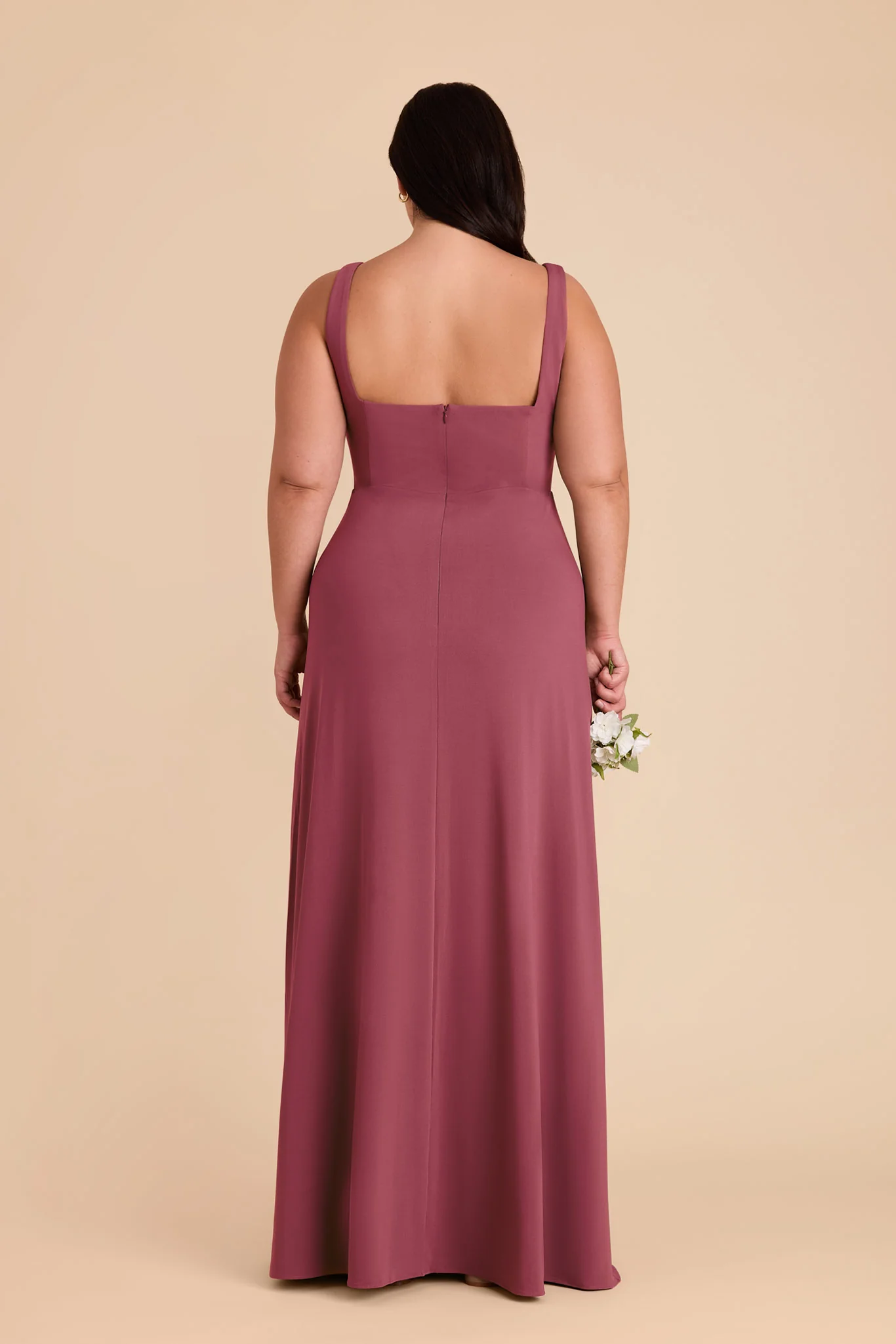 Alex Luxe Stretch Knit Dress - Rosewood - Image 16