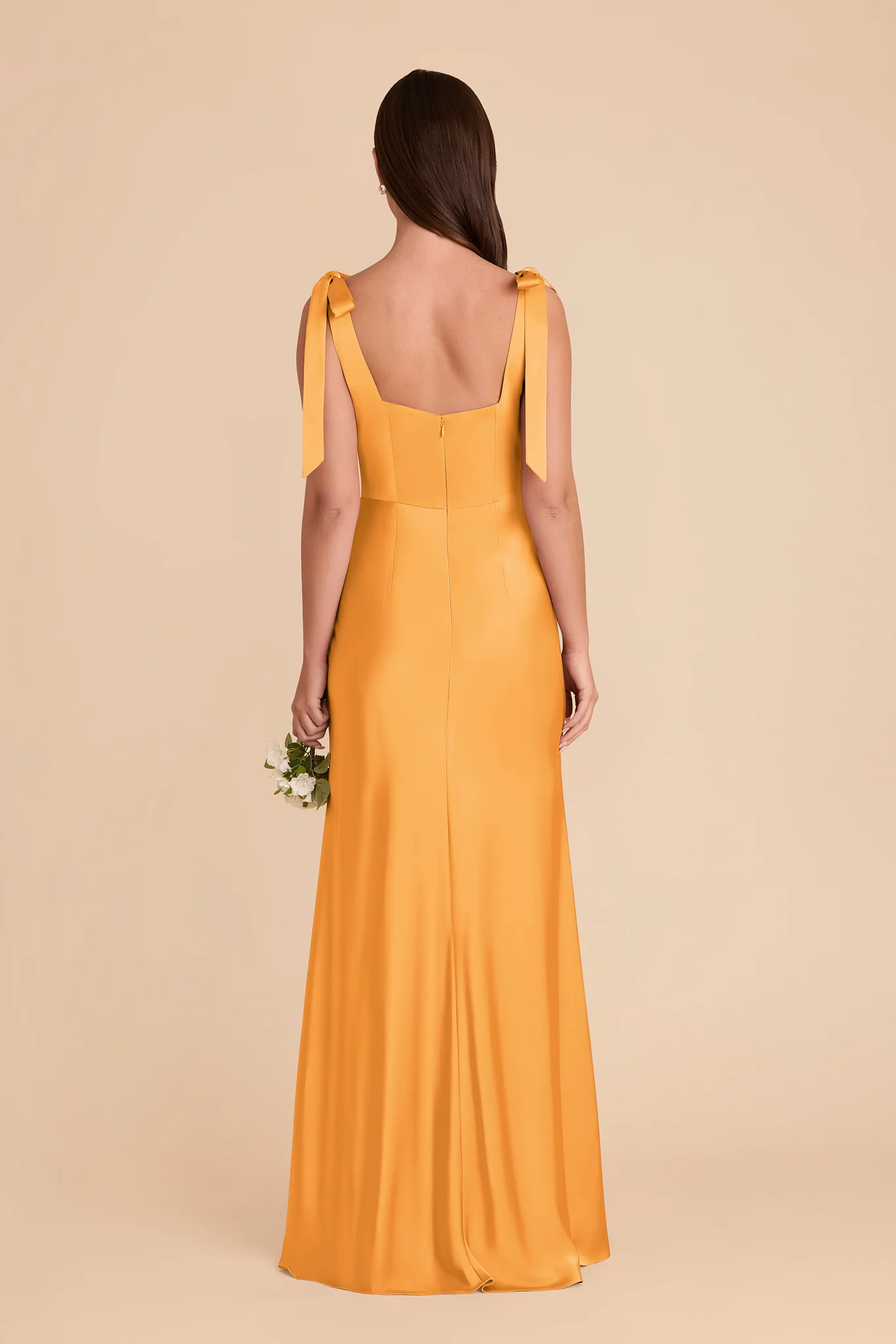 Alex Matte Satin Dress - Mango - Image 4