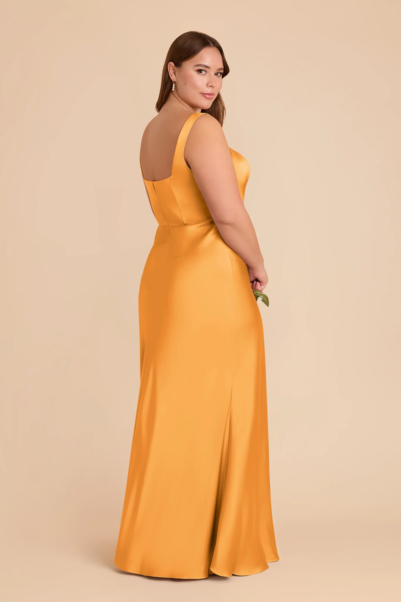 Alex Matte Satin Dress - Mango - Image 7