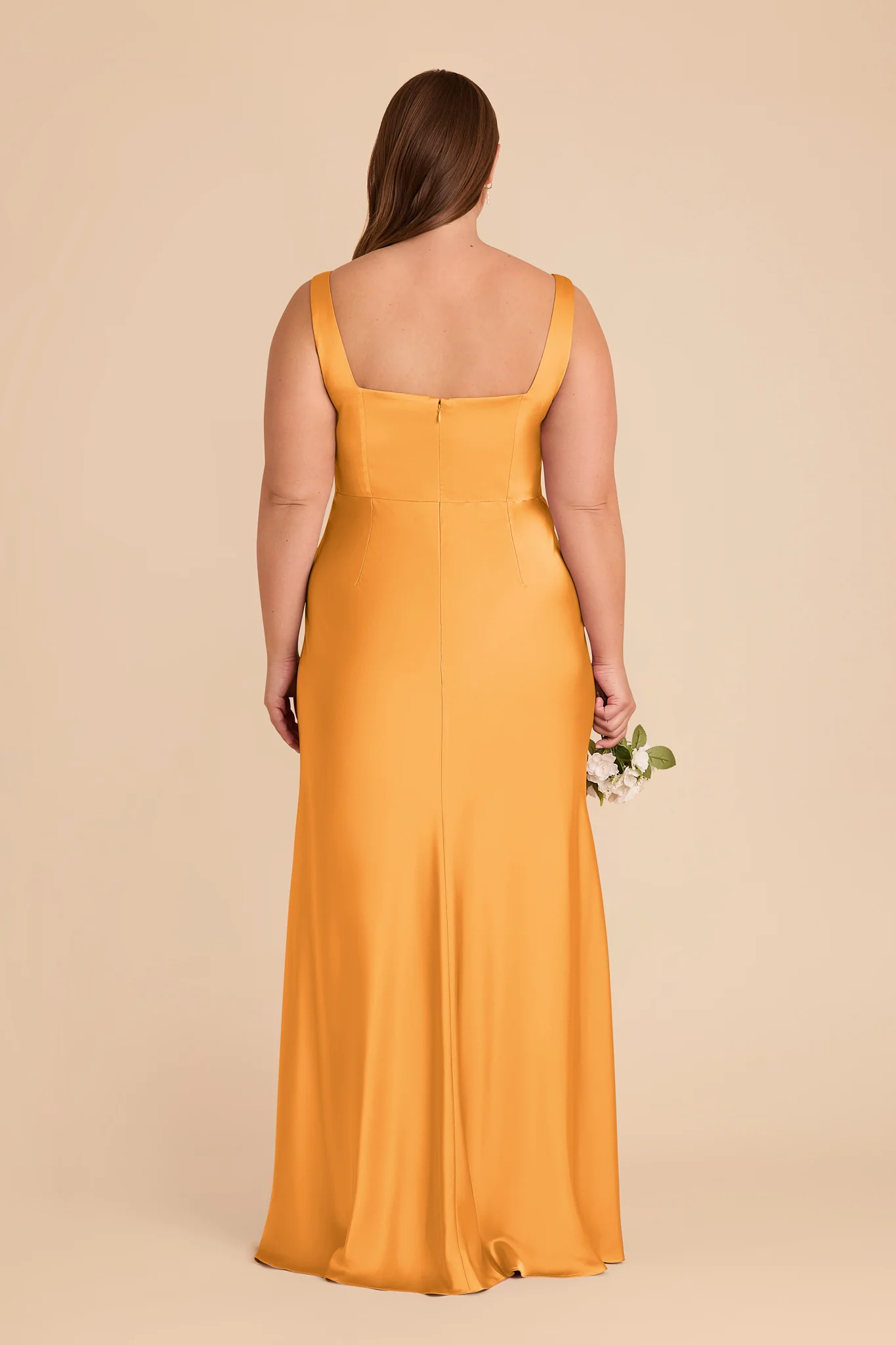 Alex Matte Satin Dress - Mango - Image 8