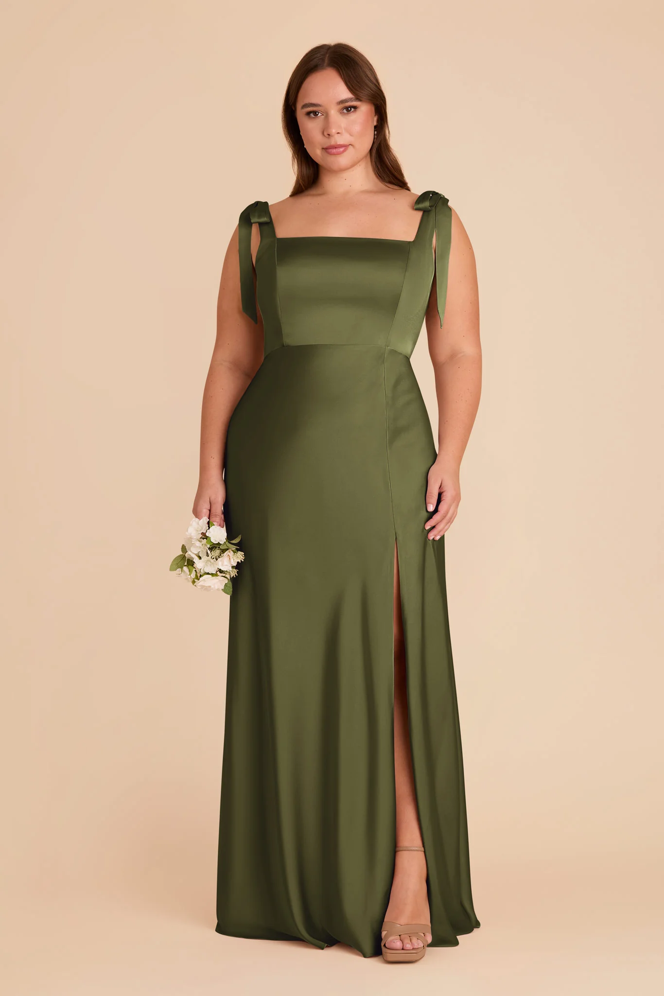 Alex Matte Satin Dress - Martini - Image 7