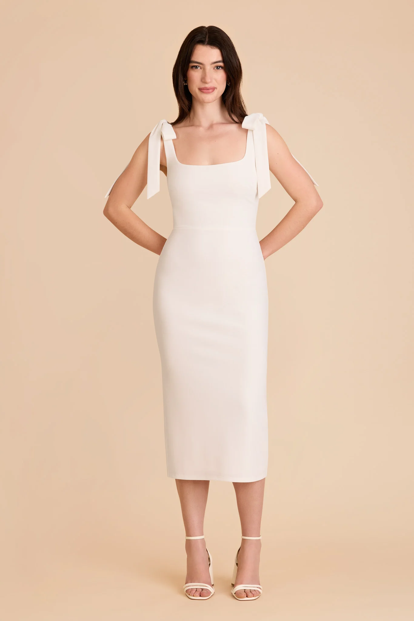 Alexa Dress - White - Image 3