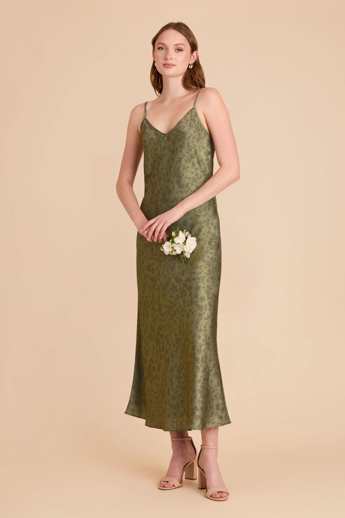 Alice Matte Satin Dress - Bright Martini Dreamy Floral - Image 2