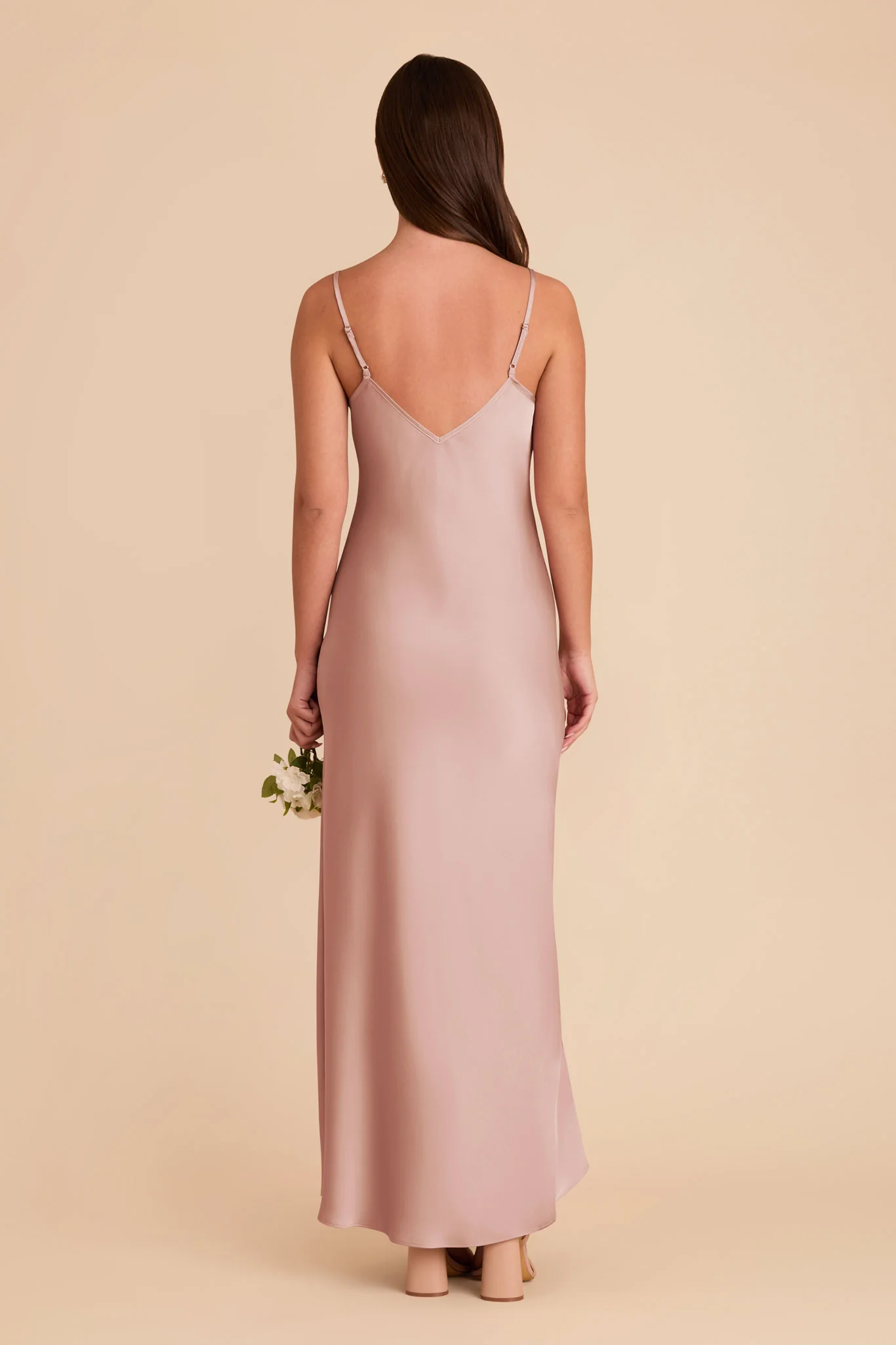 Alice Matte Satin Dress - English Rose - Image 5
