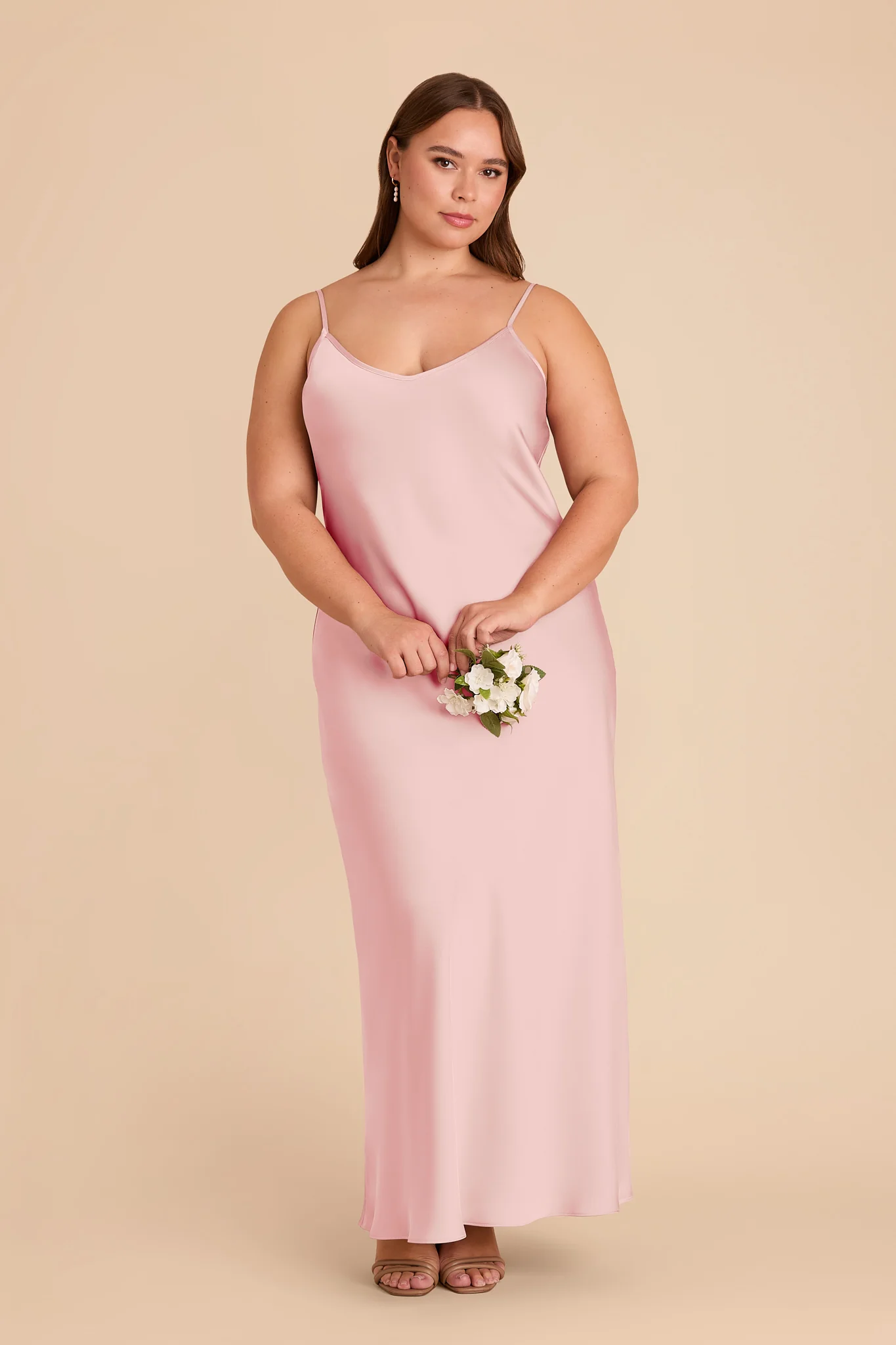 Alice Matte Satin Dress - Fondant Pink - Image 6