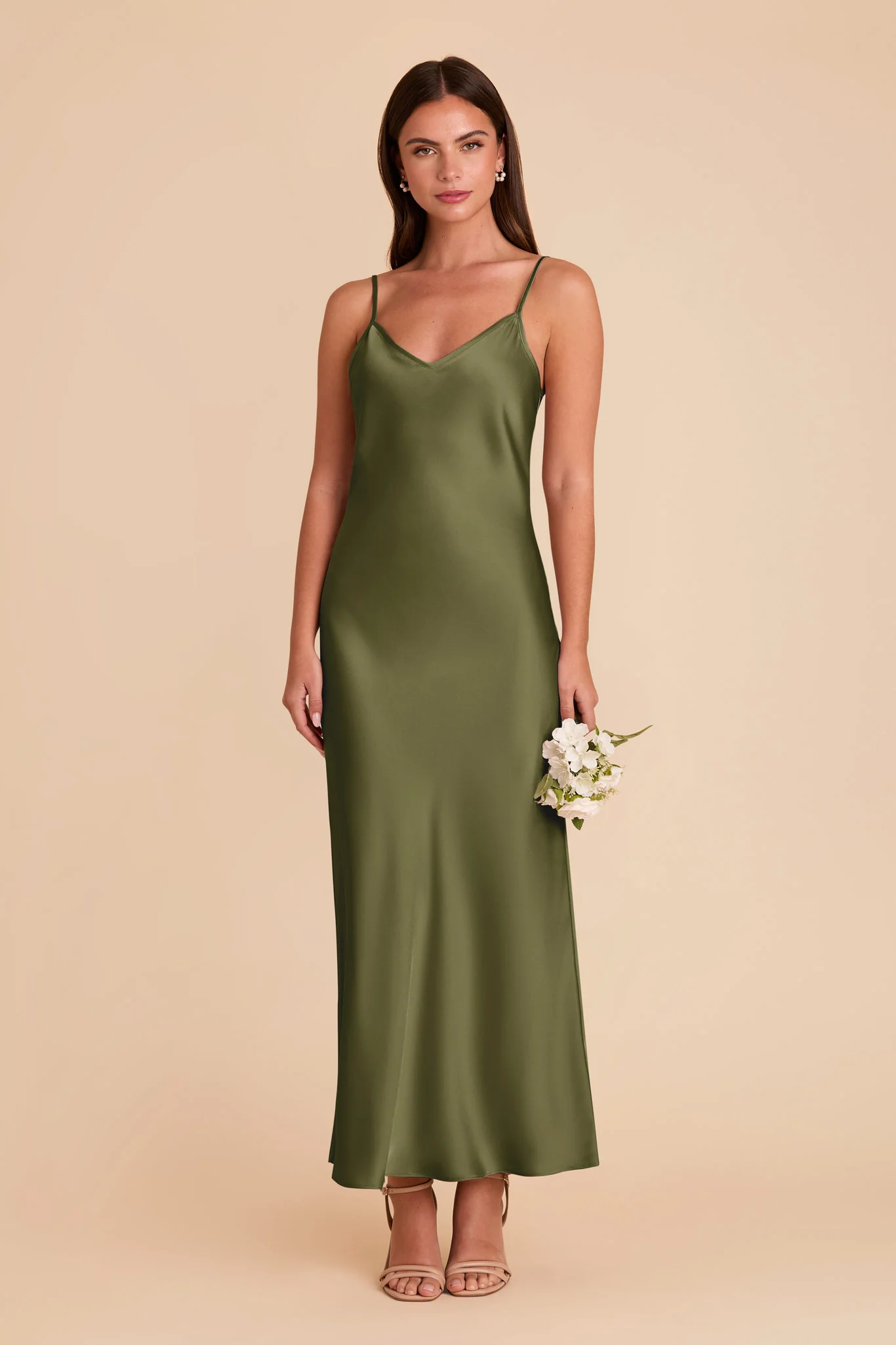 Alice Matte Satin Dress - Martini - Image 3