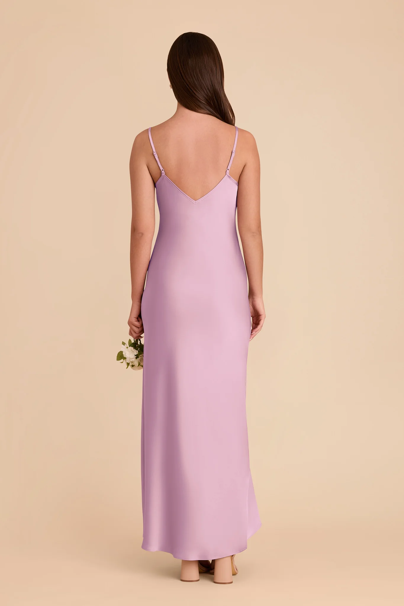 Alice Matte Satin Dress - Orchid - Image 5