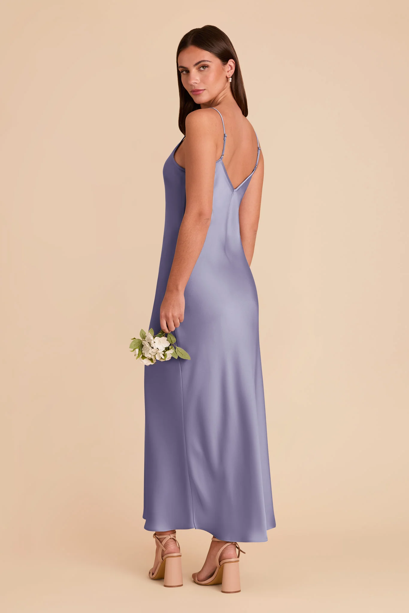 Alice Matte Satin Dress - Wisteria - Image 4