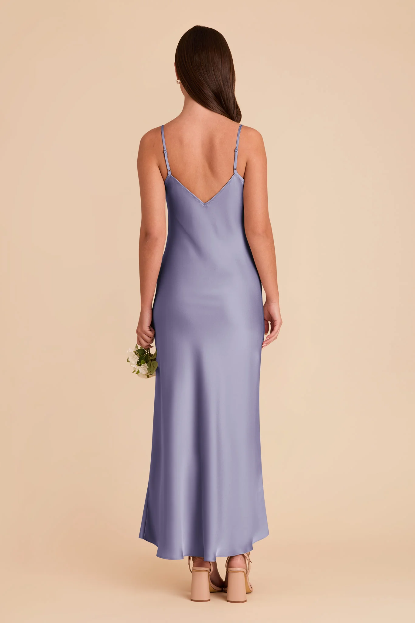 Alice Matte Satin Dress - Wisteria - Image 5