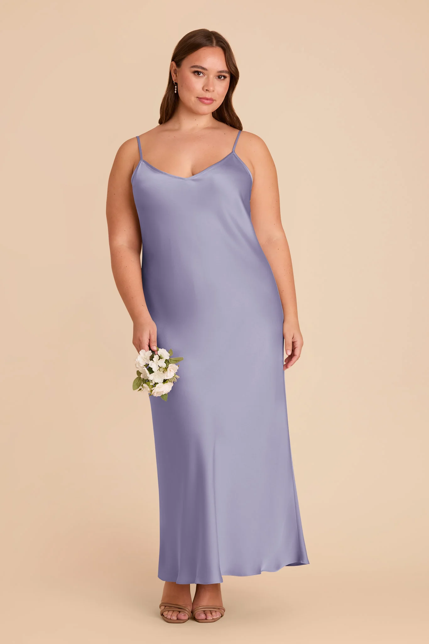 Alice Matte Satin Dress - Wisteria - Image 6