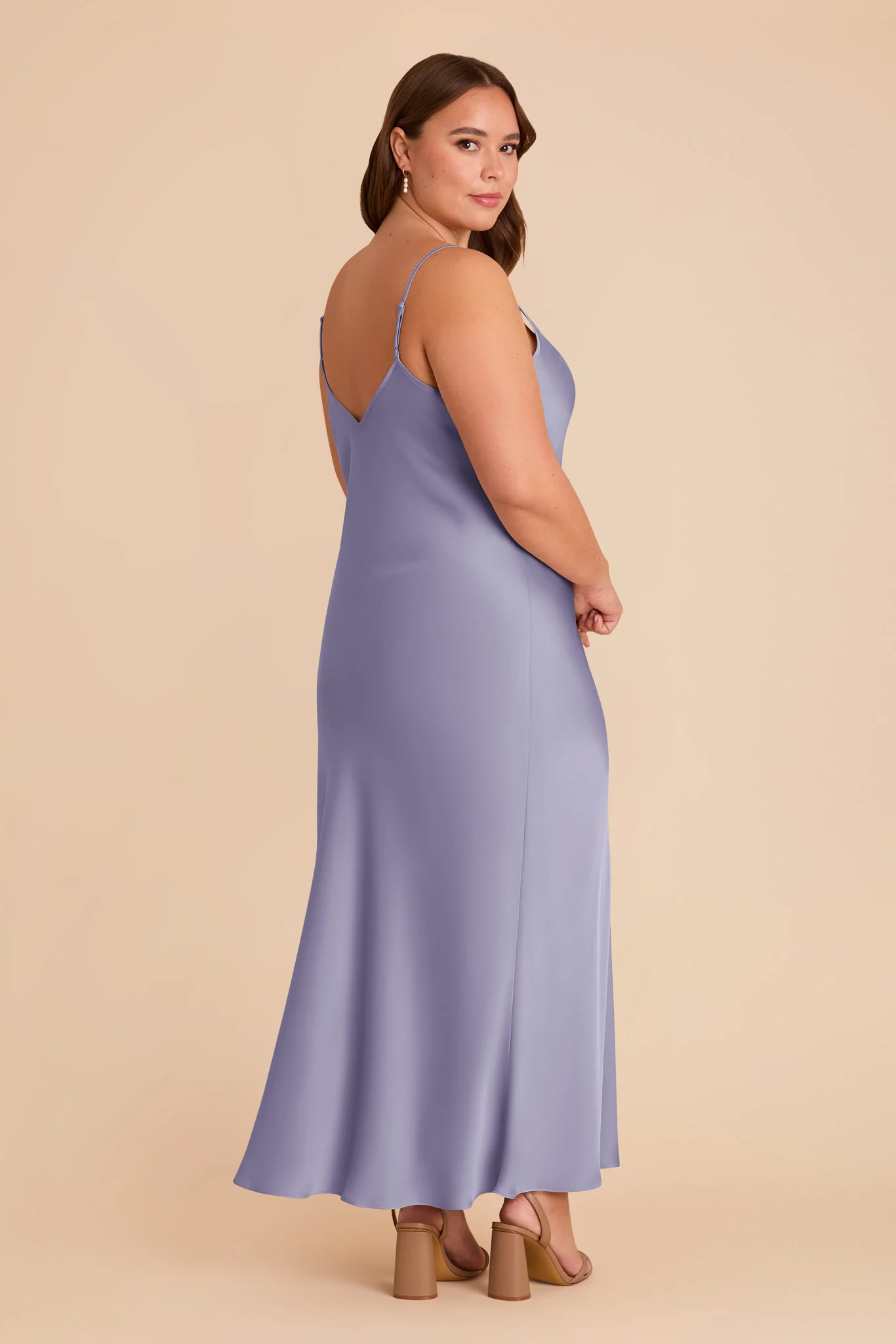 Alice Matte Satin Dress - Wisteria - Image 7