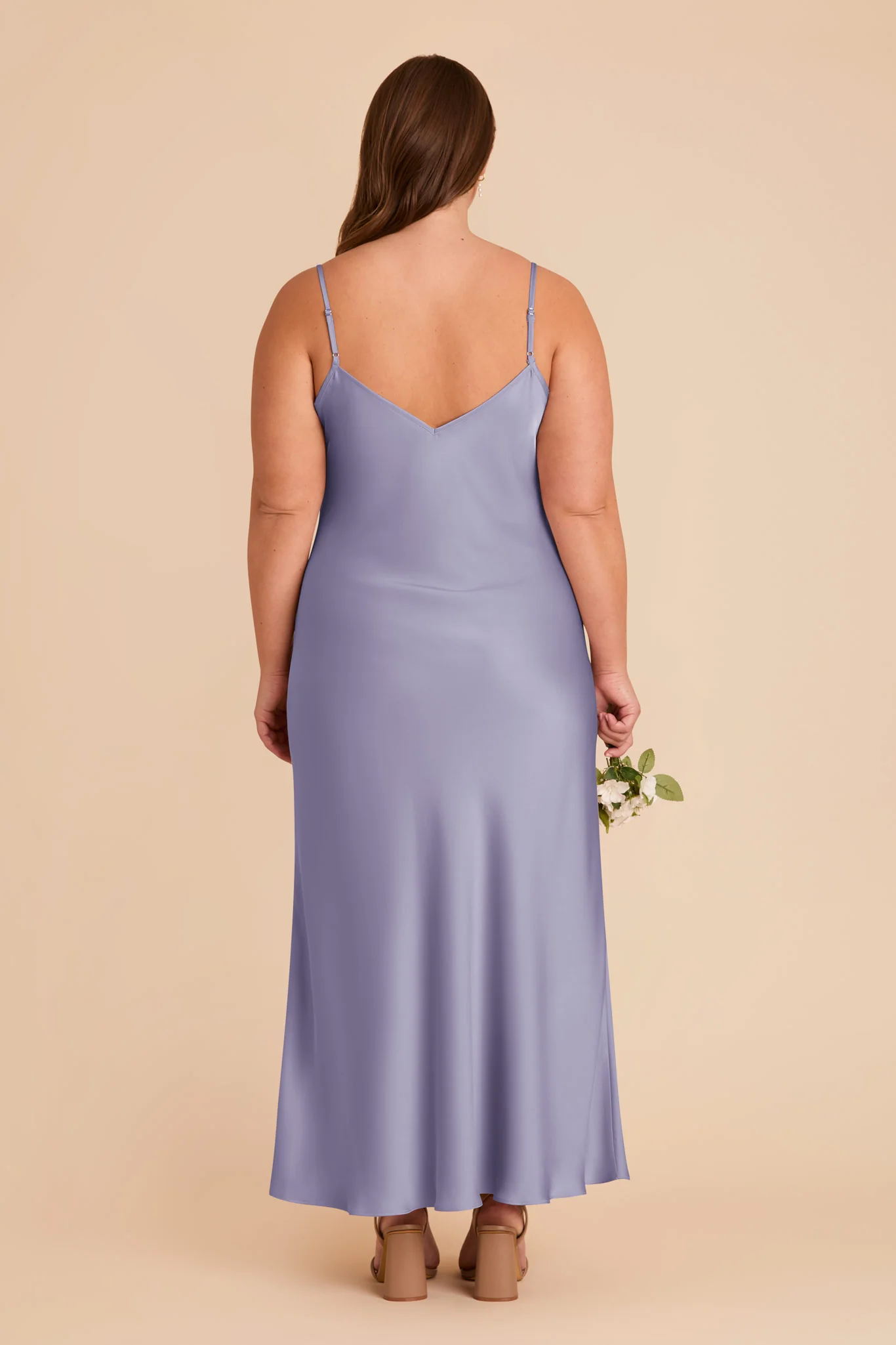 Alice Matte Satin Dress - Wisteria - Image 8