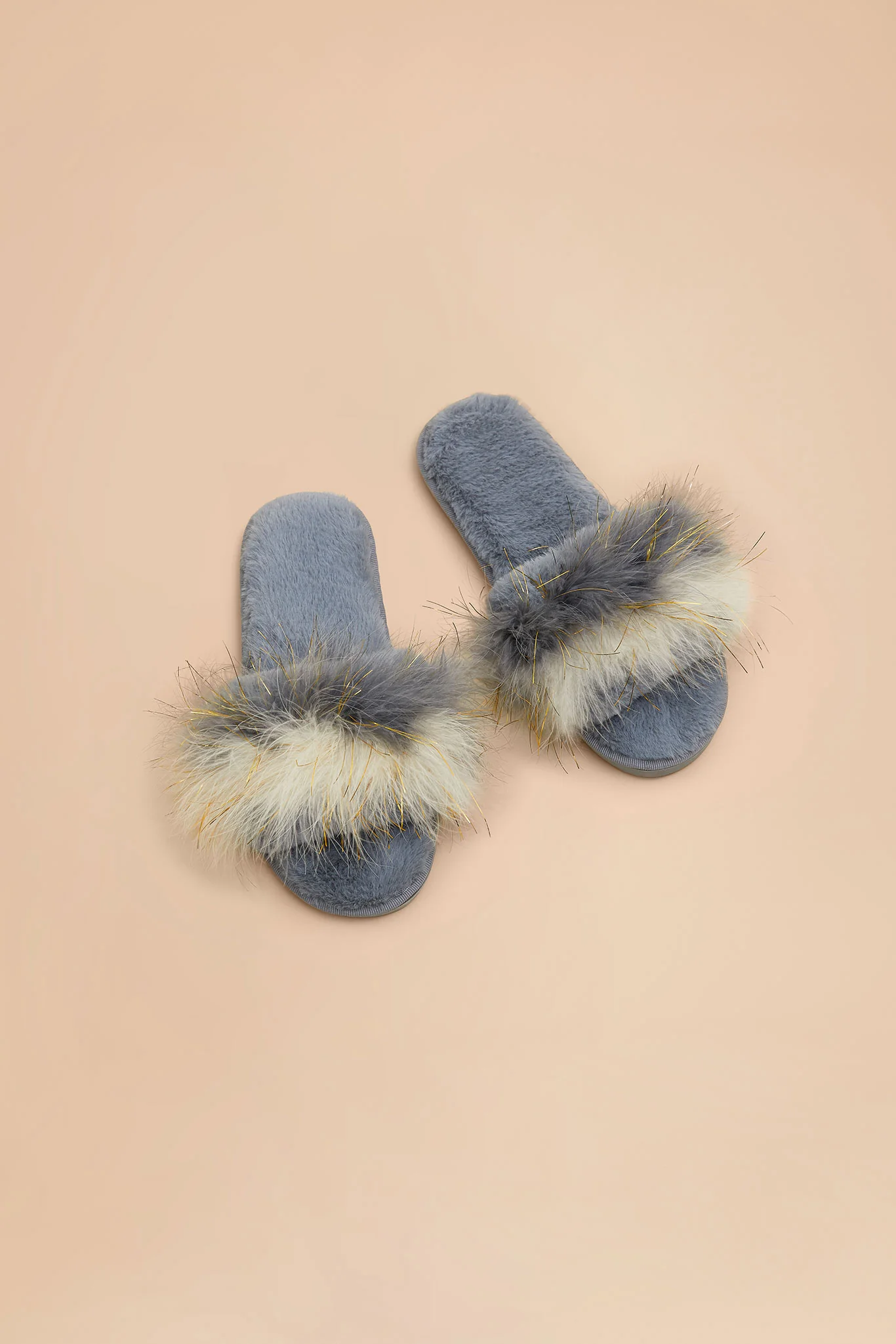 Anna Slippers - Gray