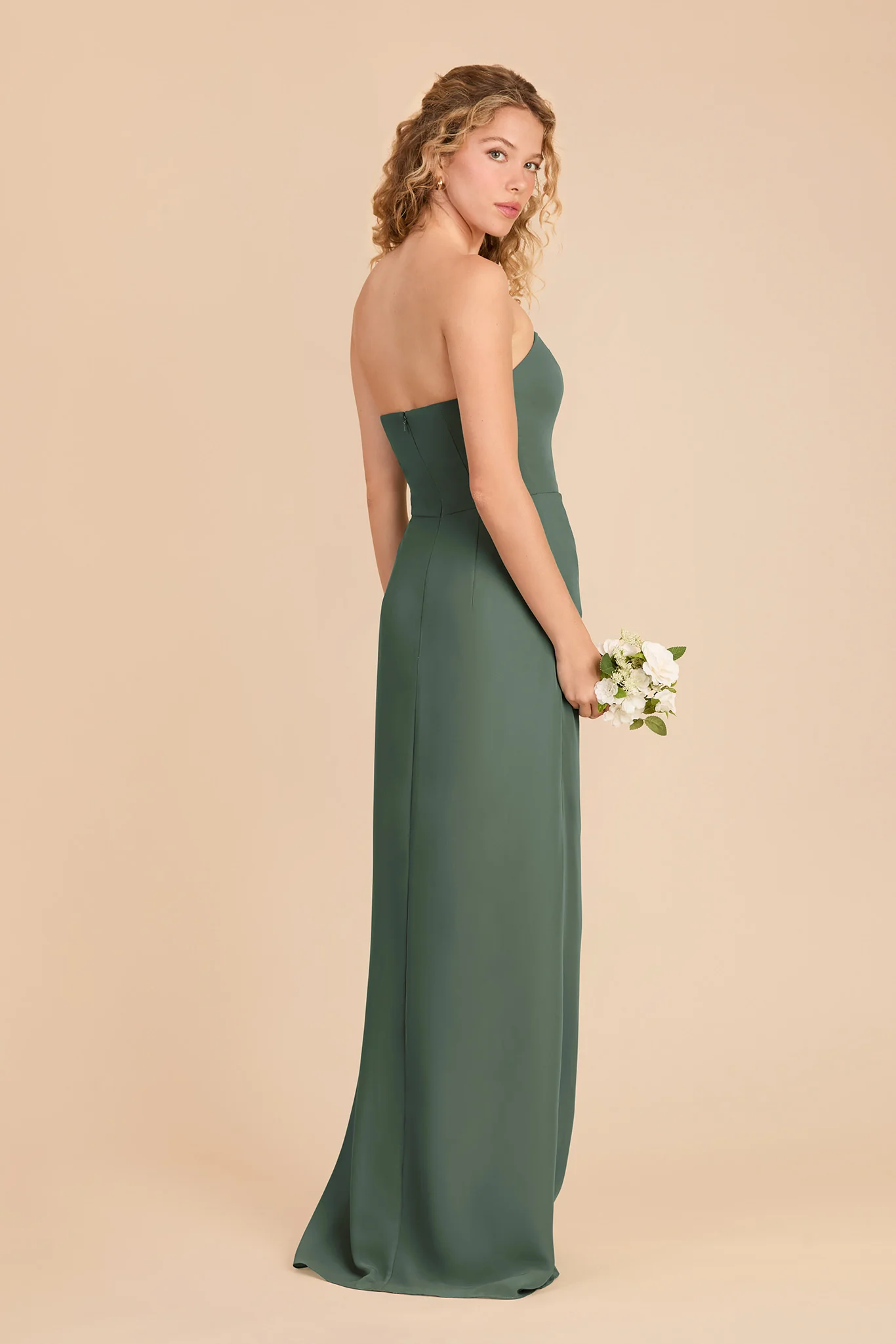 Anne Chiffon Dress - Eucalyptus - Image 4