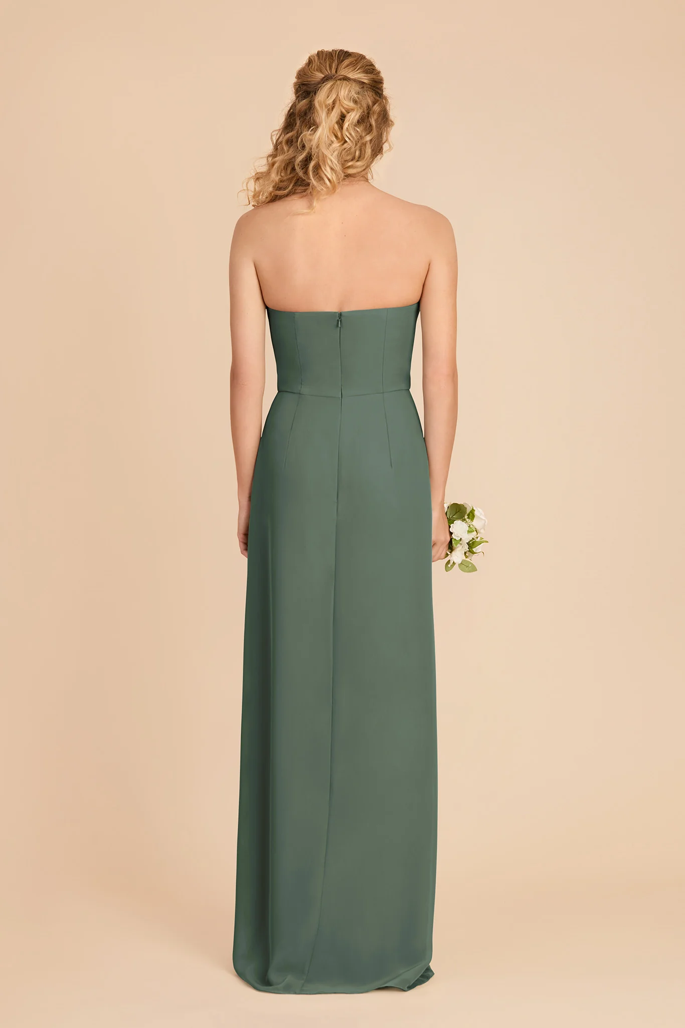 Anne Chiffon Dress - Eucalyptus - Image 5