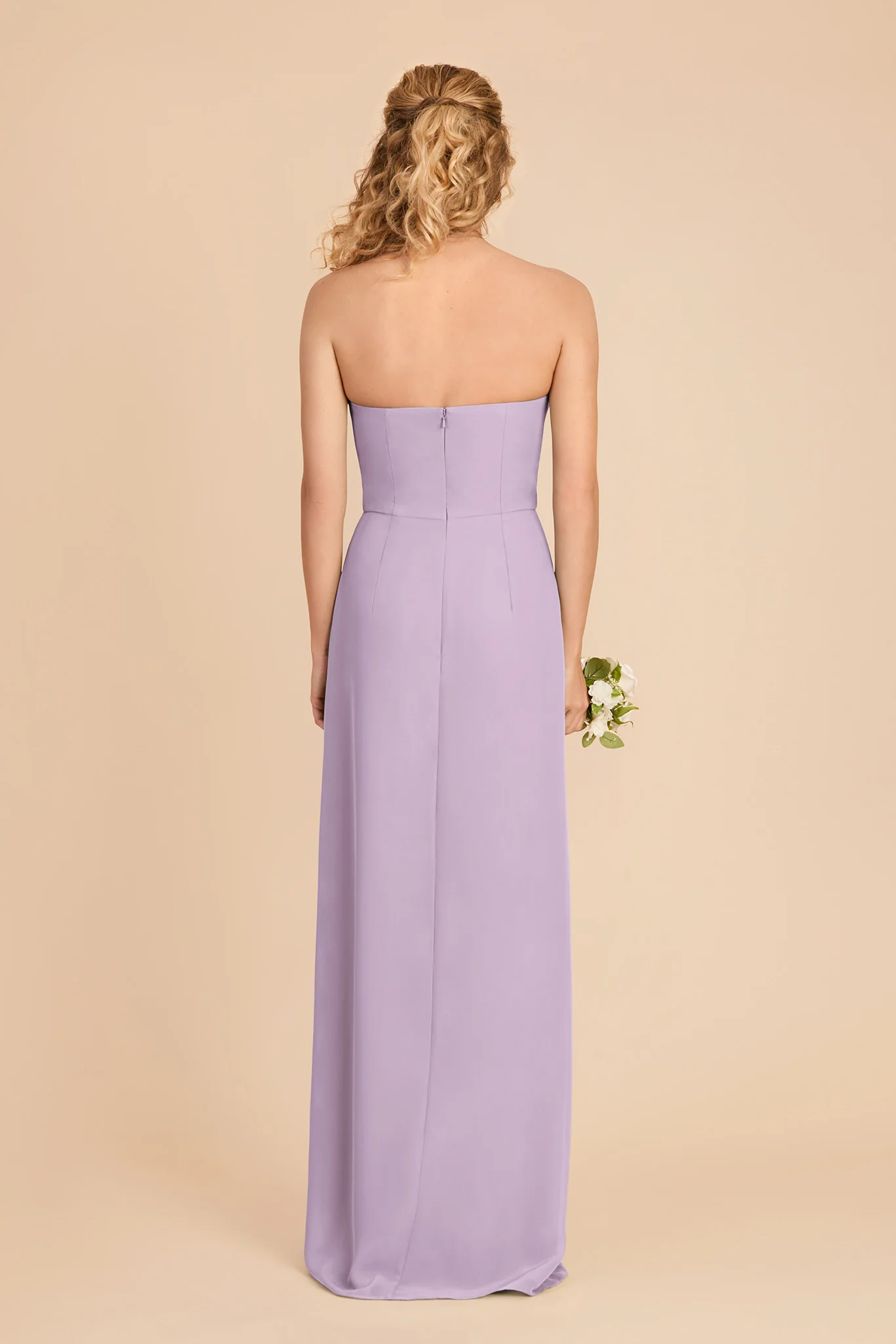 Anne Chiffon Dress - Lavender - Image 5