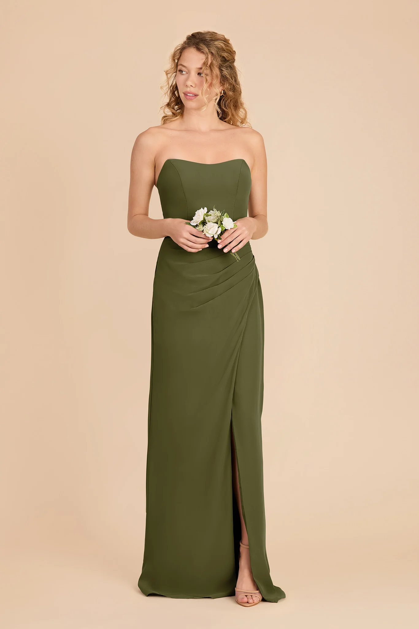 Anne Chiffon Dress - Martini - Image 2