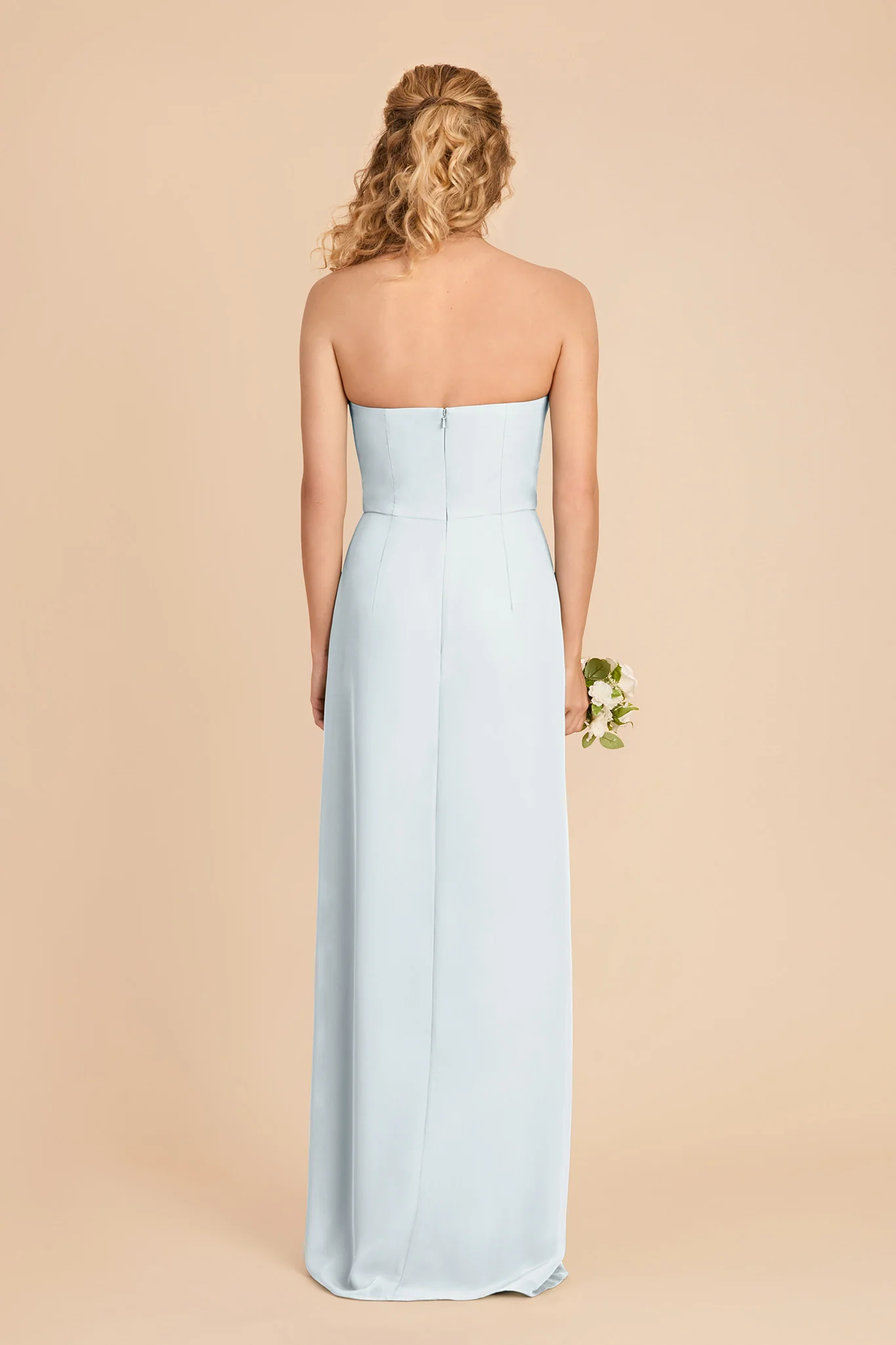 Anne Chiffon Dress - Mist Blue - Image 5