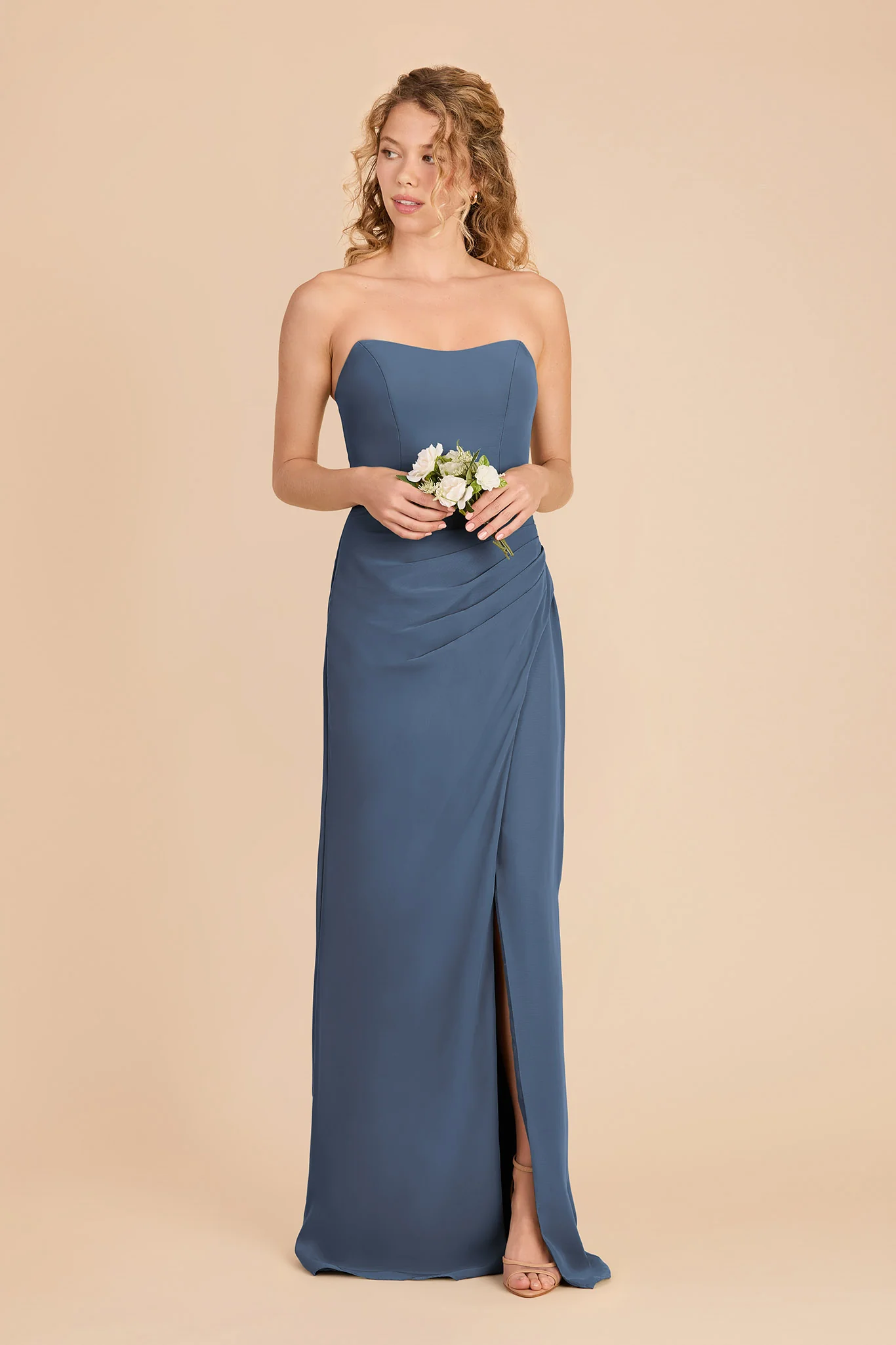 Anne Chiffon Dress - Twilight - Image 2