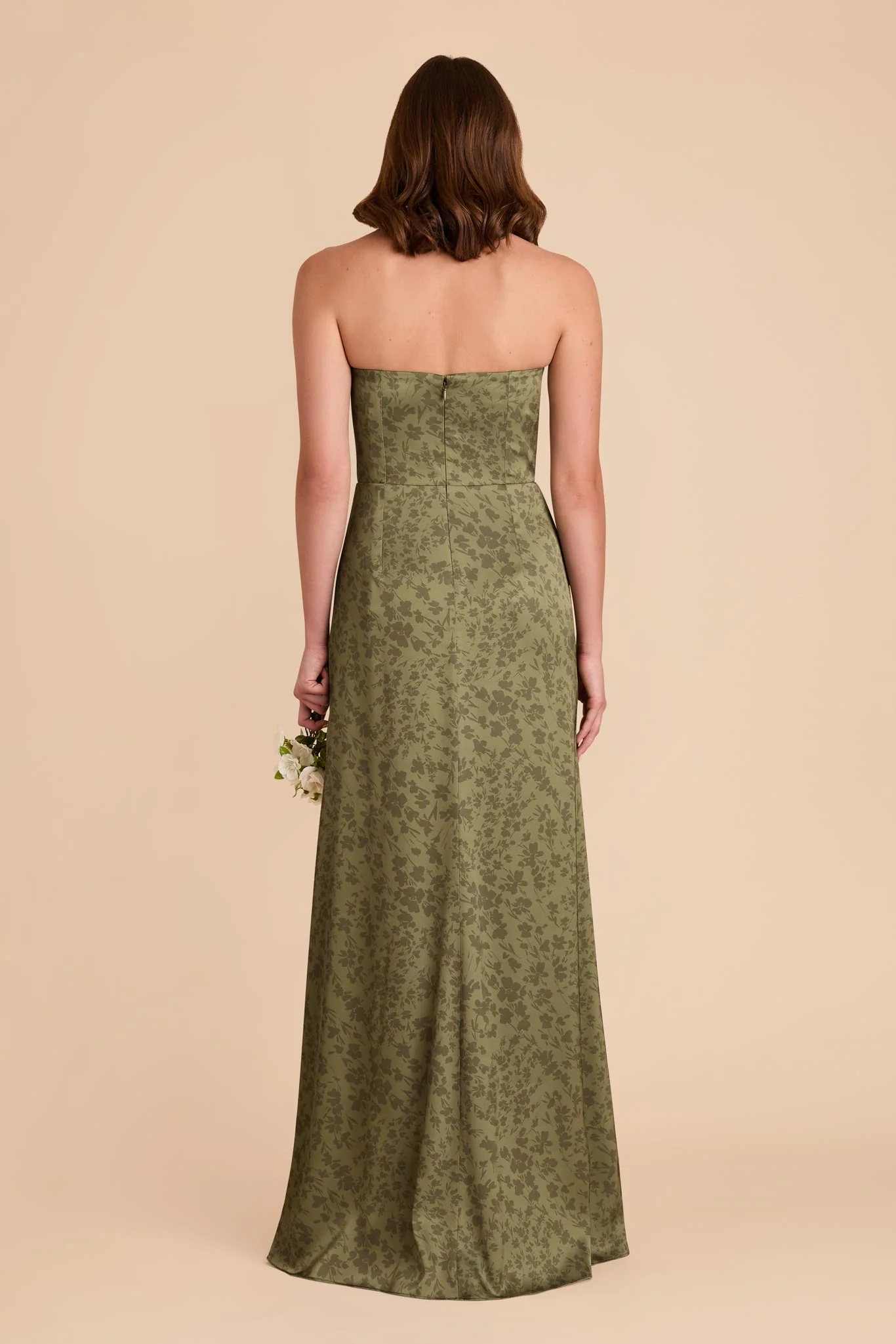 Anne Matte Satin Dress - Bright Martini Dreamy Floral - Image 5
