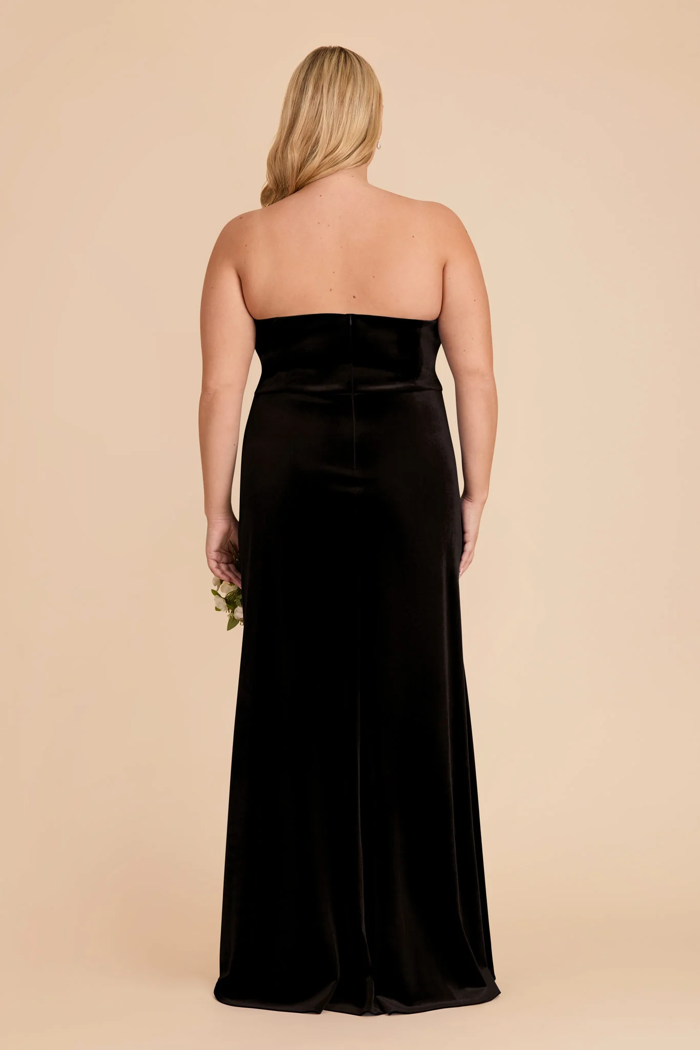 Anne Velvet Dress - Black - Image 10